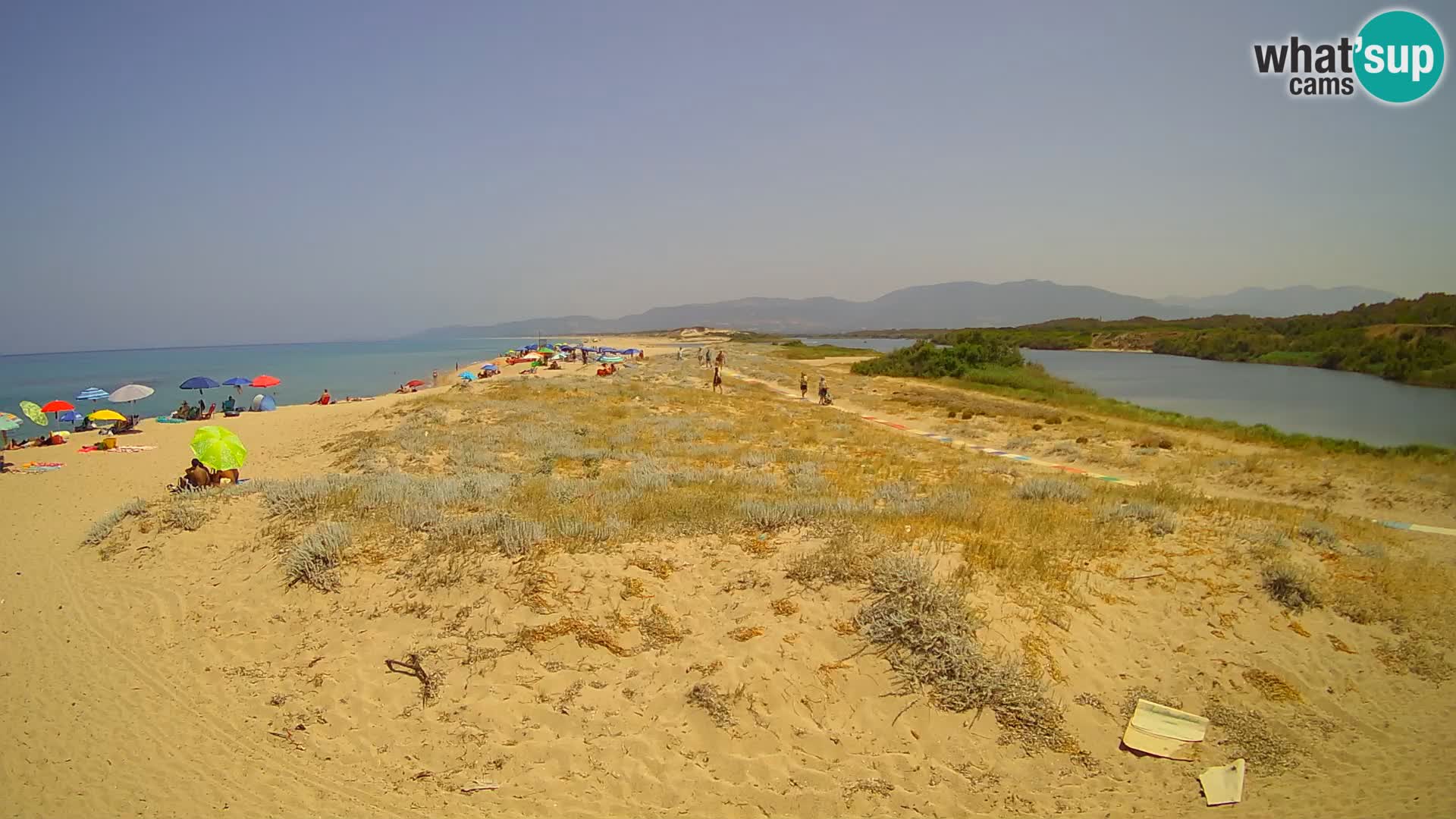 Valledoria Live webcam – San Pietro beach – Sardinia – Italy