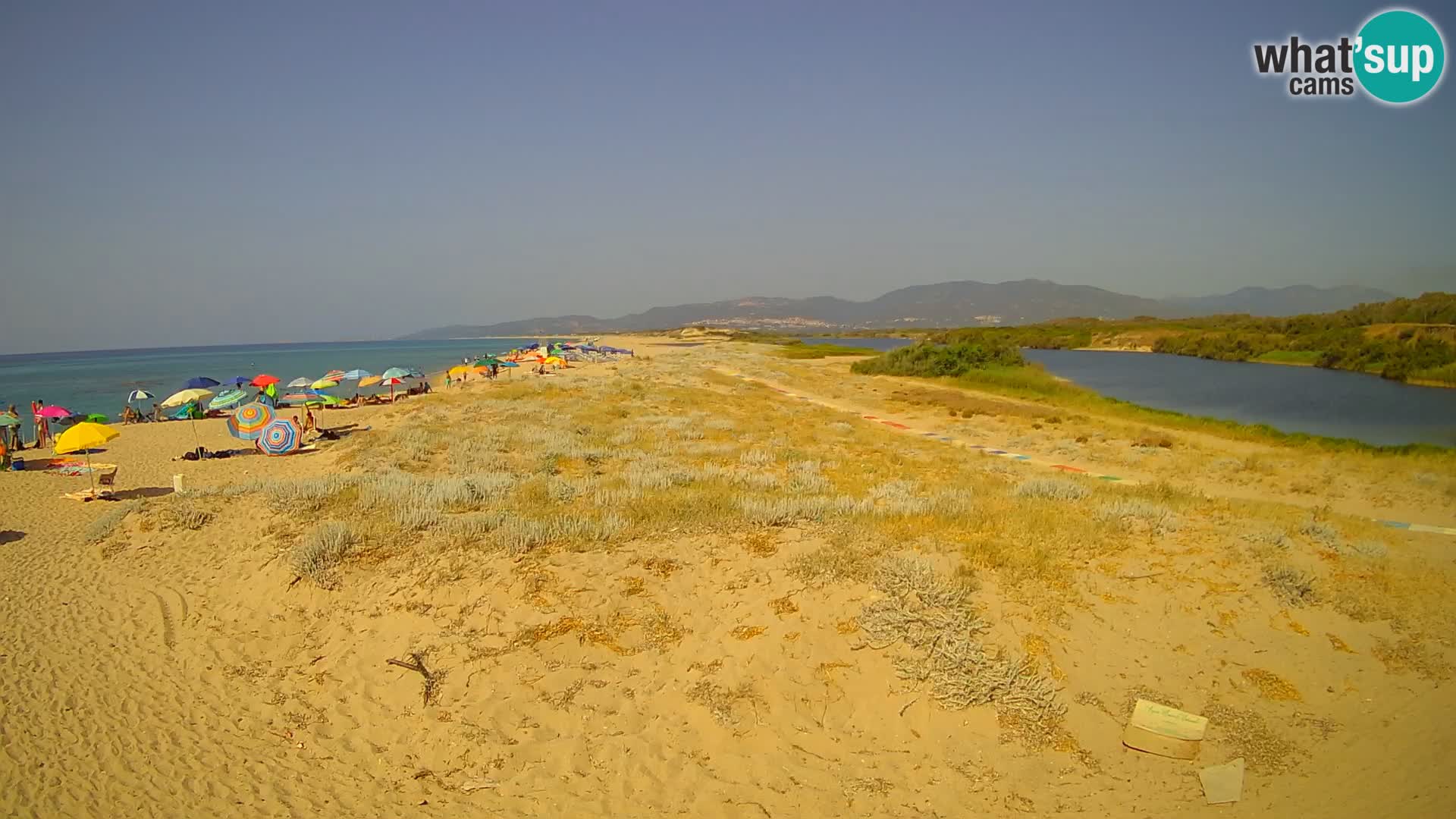 Valledoria Live webcam – San Pietro beach – Sardinia – Italy