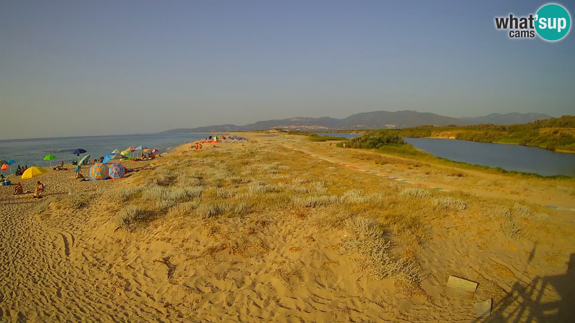 Valledoria Live webcam – San Pietro beach – Sardinia – Italy