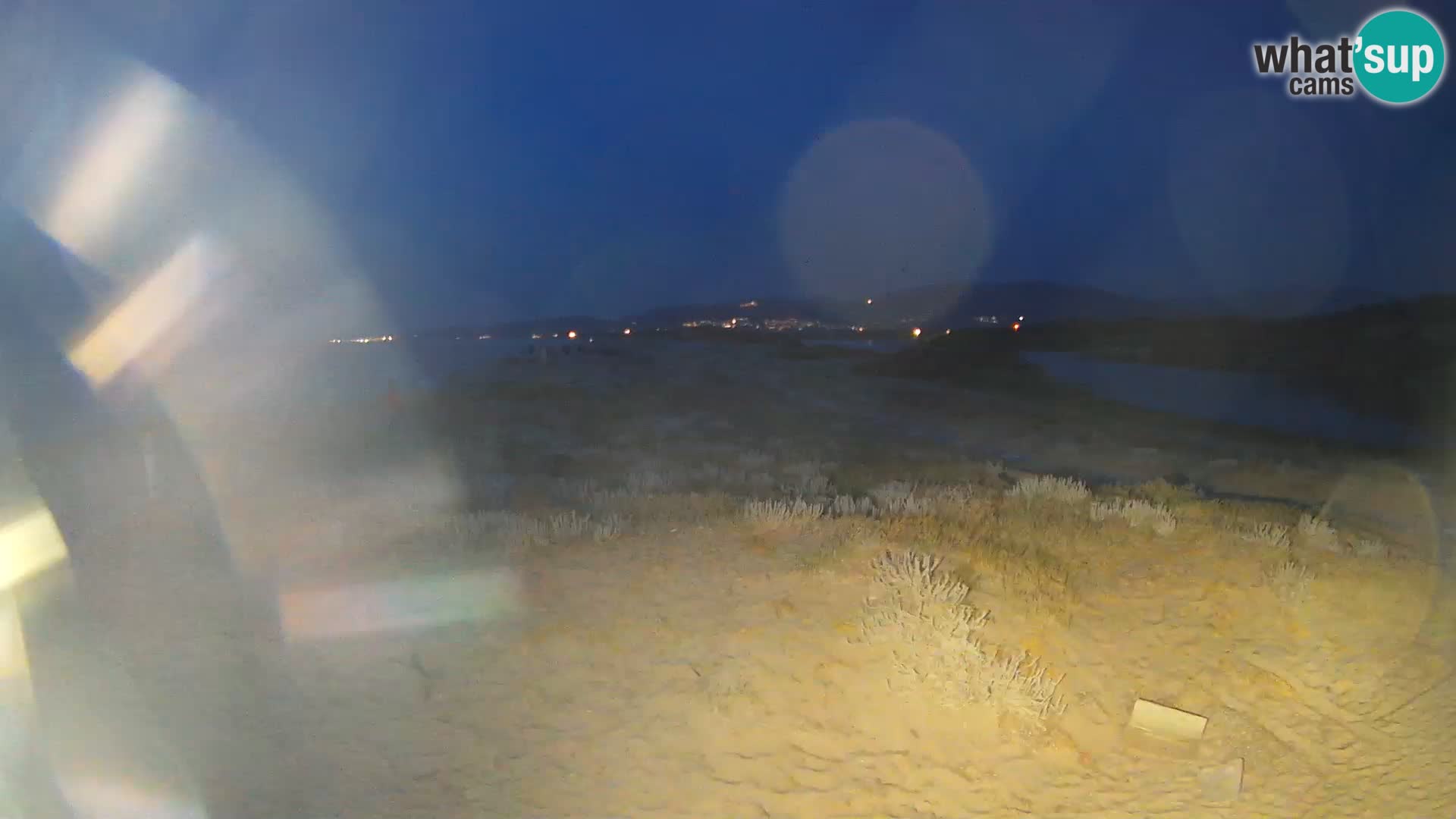 Spletna kamera Valledoria v živo – plaža San Pietro – Sardinija – Italija