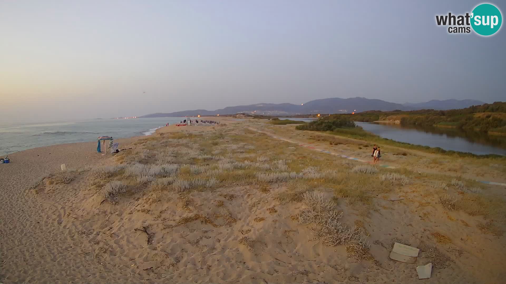 Valledoria Live-Webcam – Strand San Pietro – Sardinien – Italien