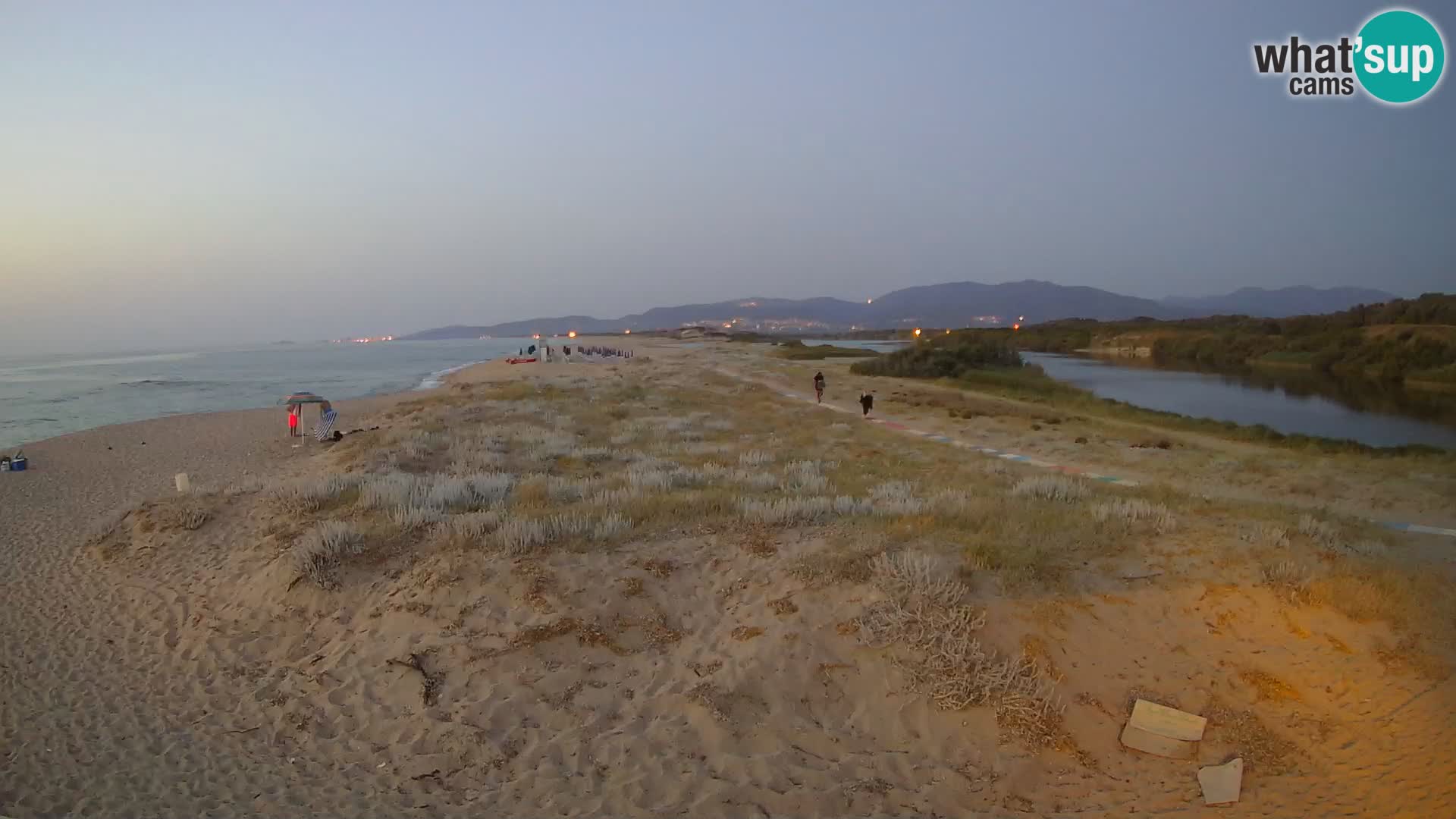 Valledoria Live-Webcam – Strand San Pietro – Sardinien – Italien