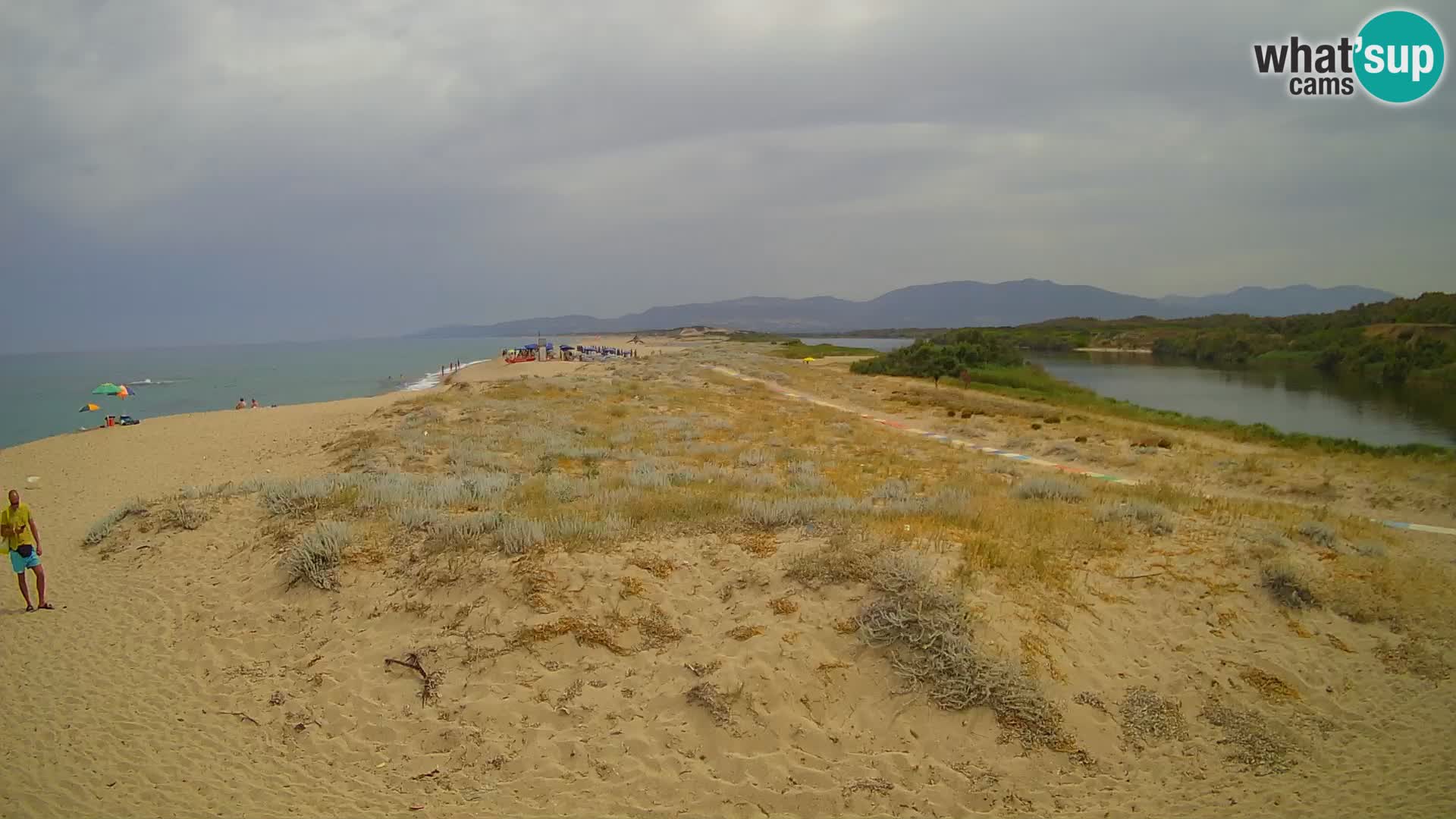 Valledoria Live-Webcam – Strand San Pietro – Sardinien – Italien