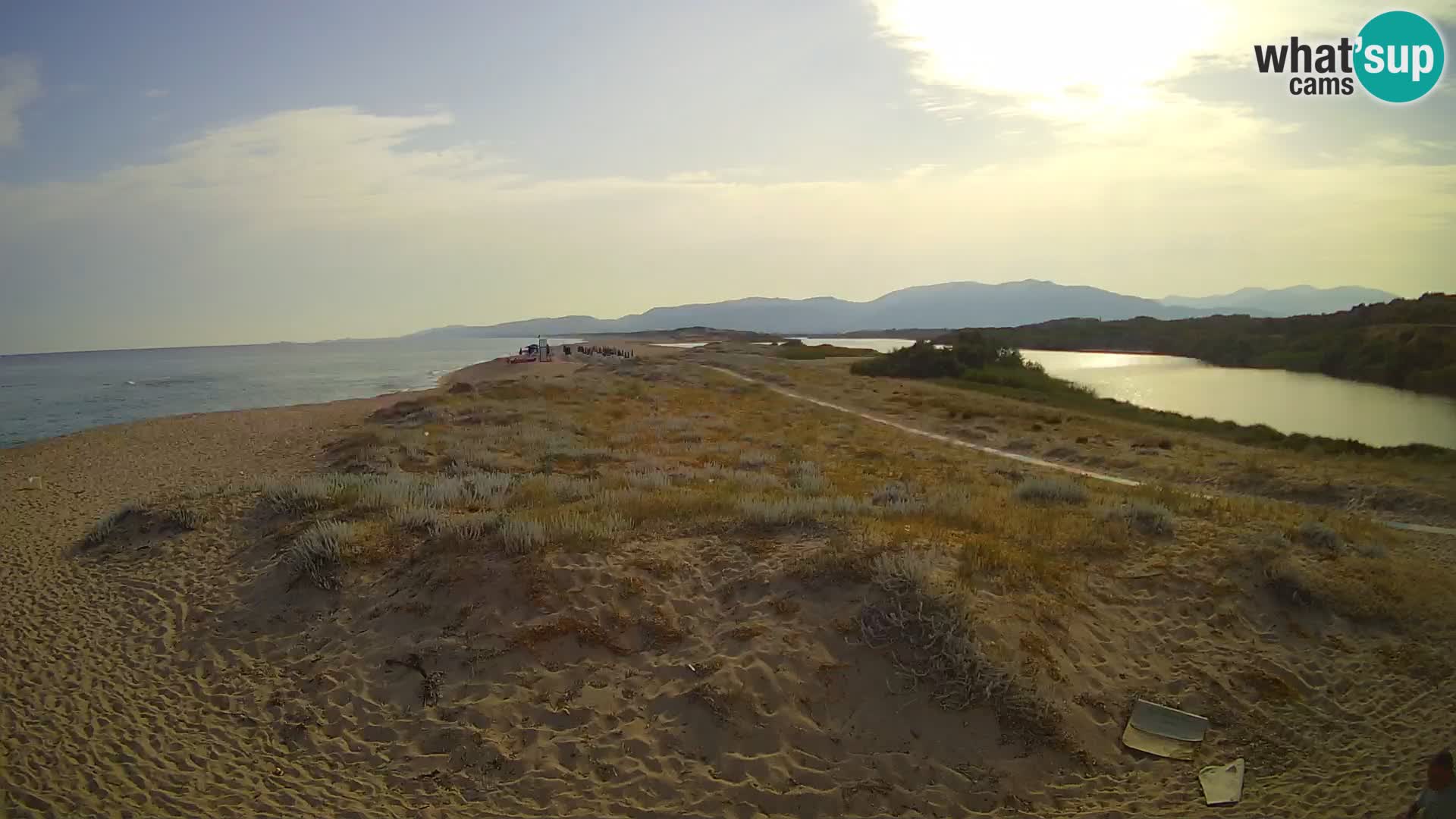 Valledoria Live webcam – San Pietro beach – Sardinia – Italy