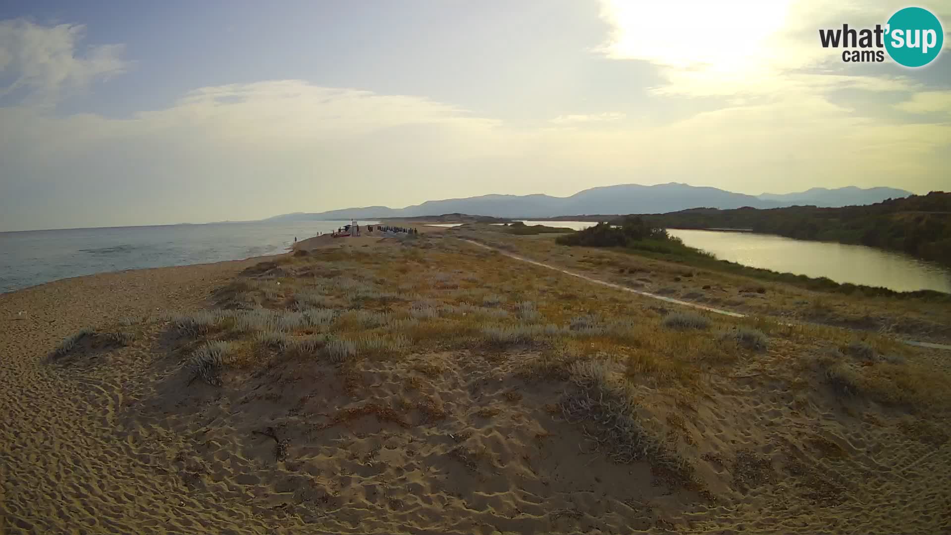 Valledoria Live-Webcam – Strand San Pietro – Sardinien – Italien