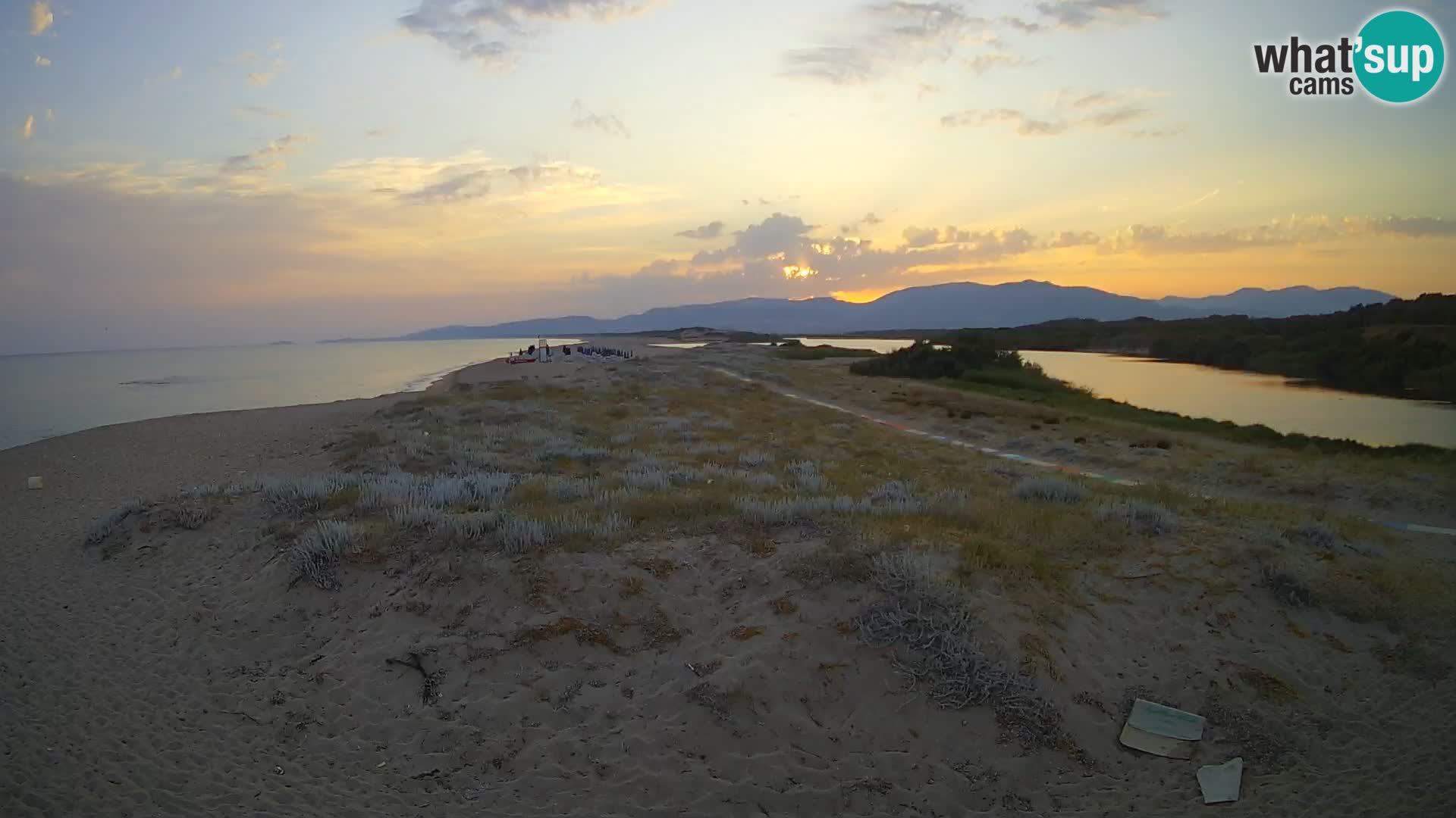 Valledoria Live webcam – Spiaggia di San Pietro – Sardegna – Italia