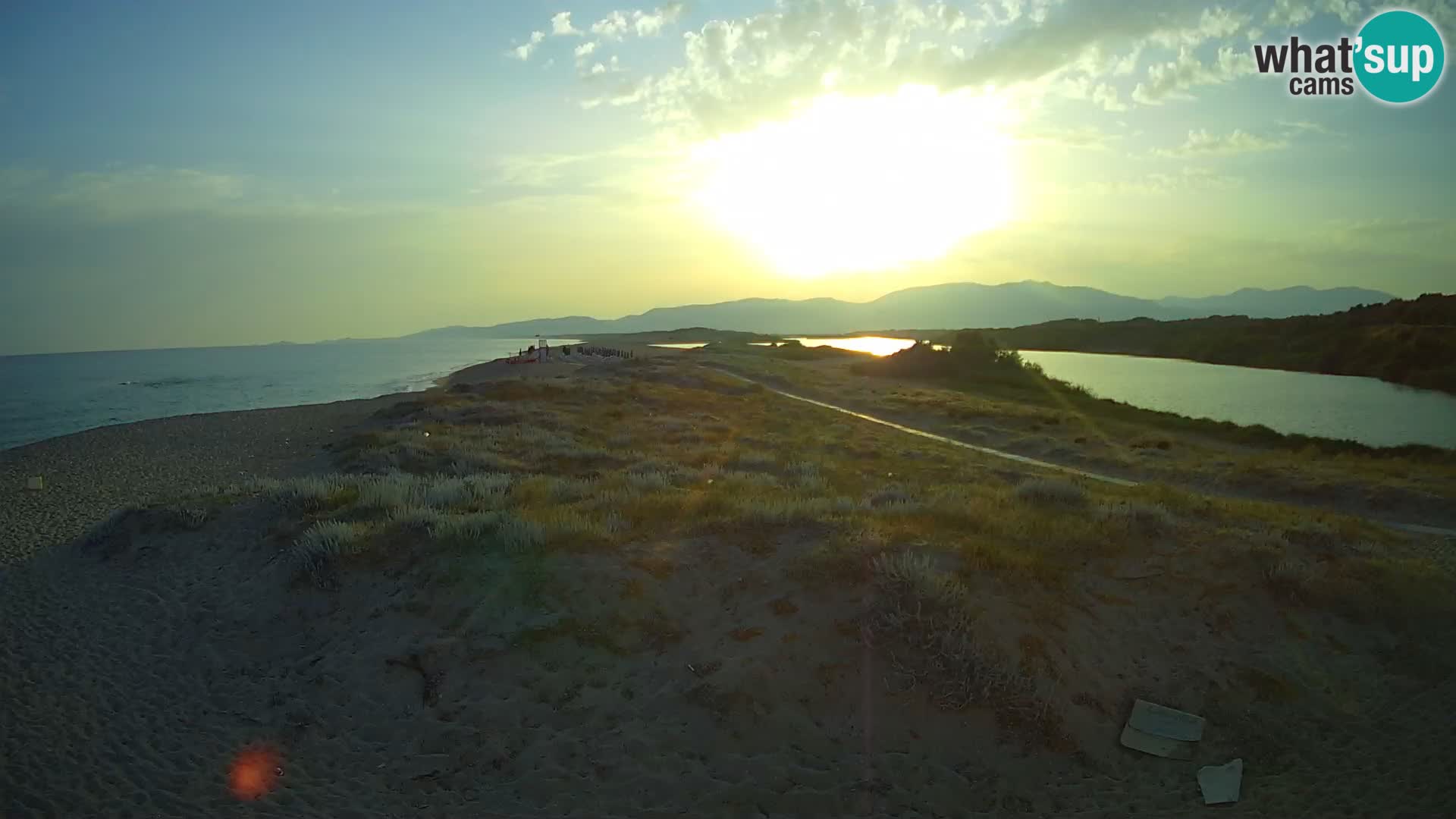 Valledoria Web kamera uživo – plaža San Pietro – Sardinija – Italija
