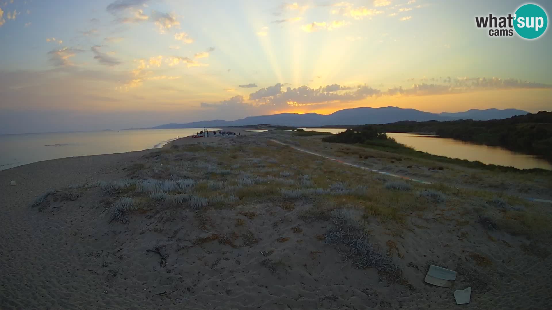 Valledoria Cámara web en vivo – Playa de San Pietro – Cerdeña – Italia