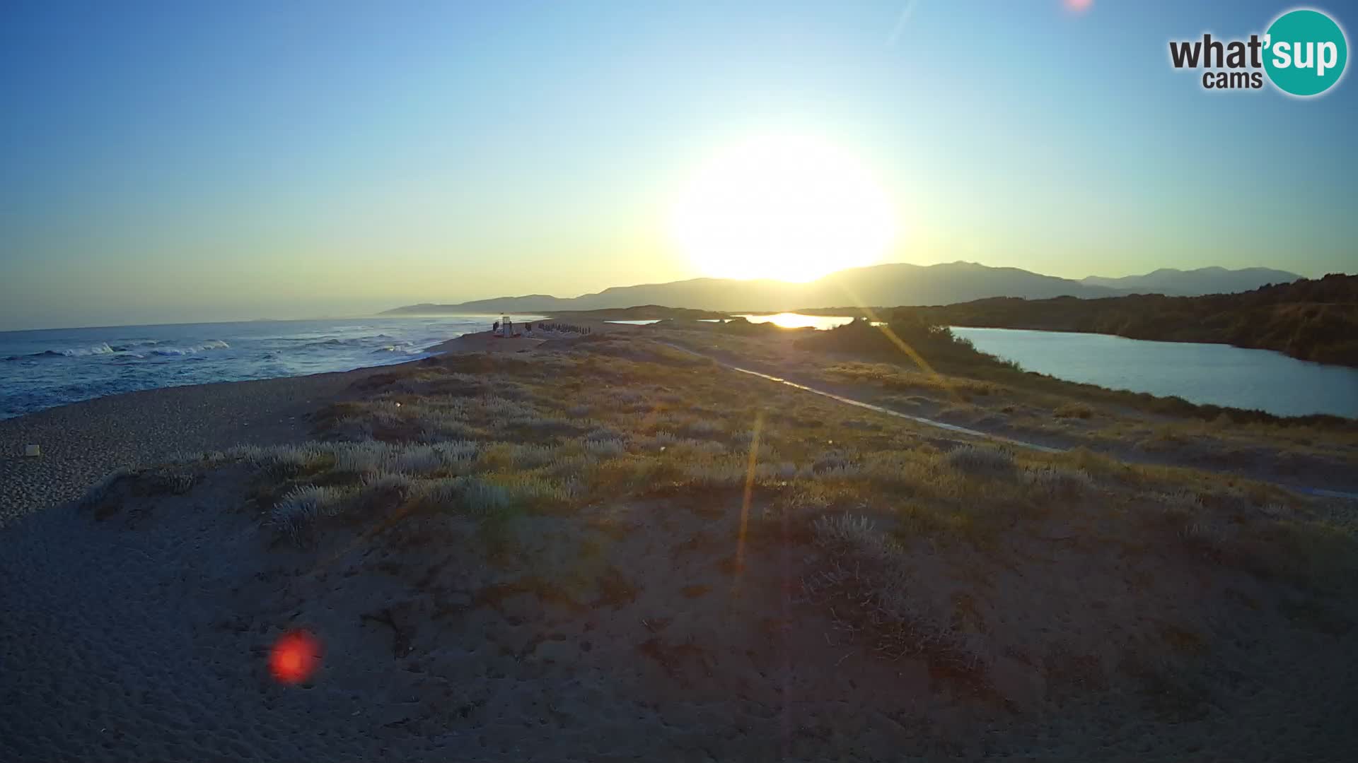 Valledoria Web kamera uživo – plaža San Pietro – Sardinija – Italija