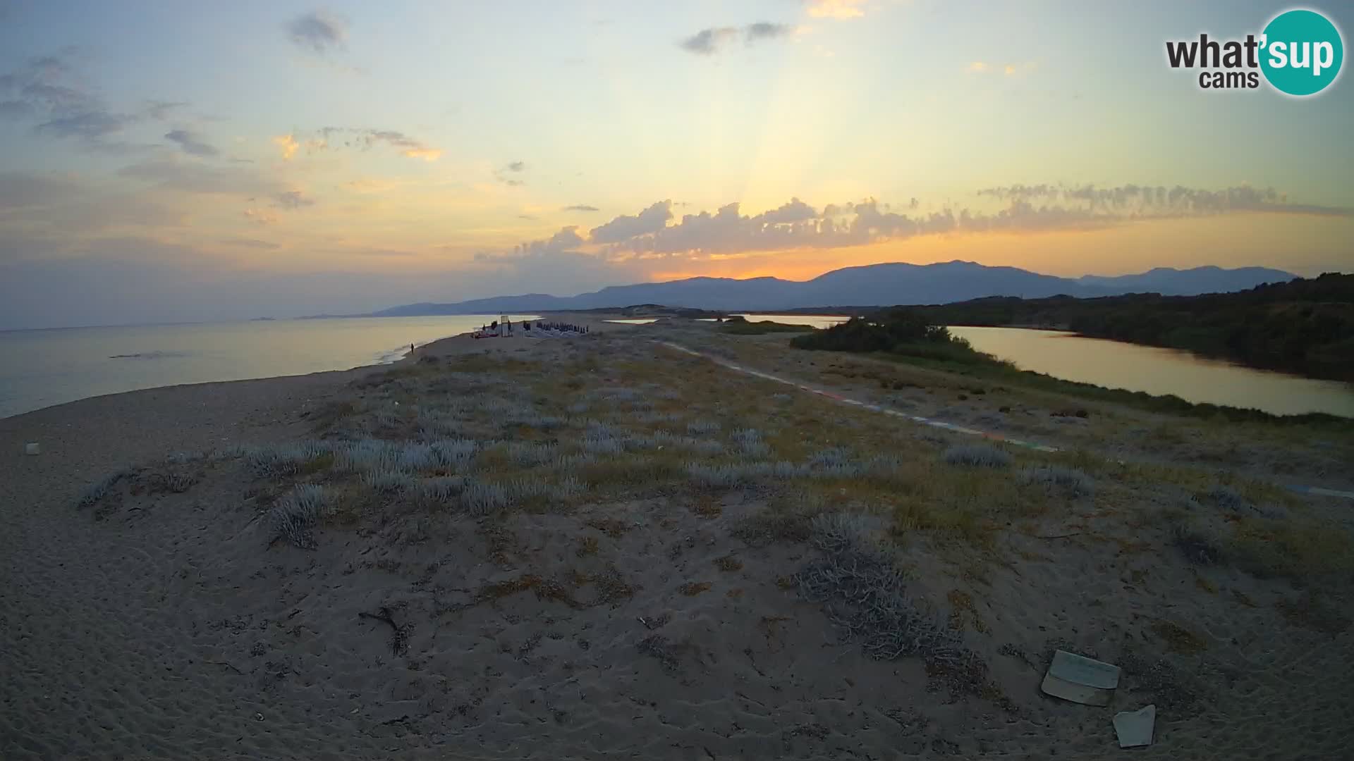 Valledoria Web kamera uživo – plaža San Pietro – Sardinija – Italija