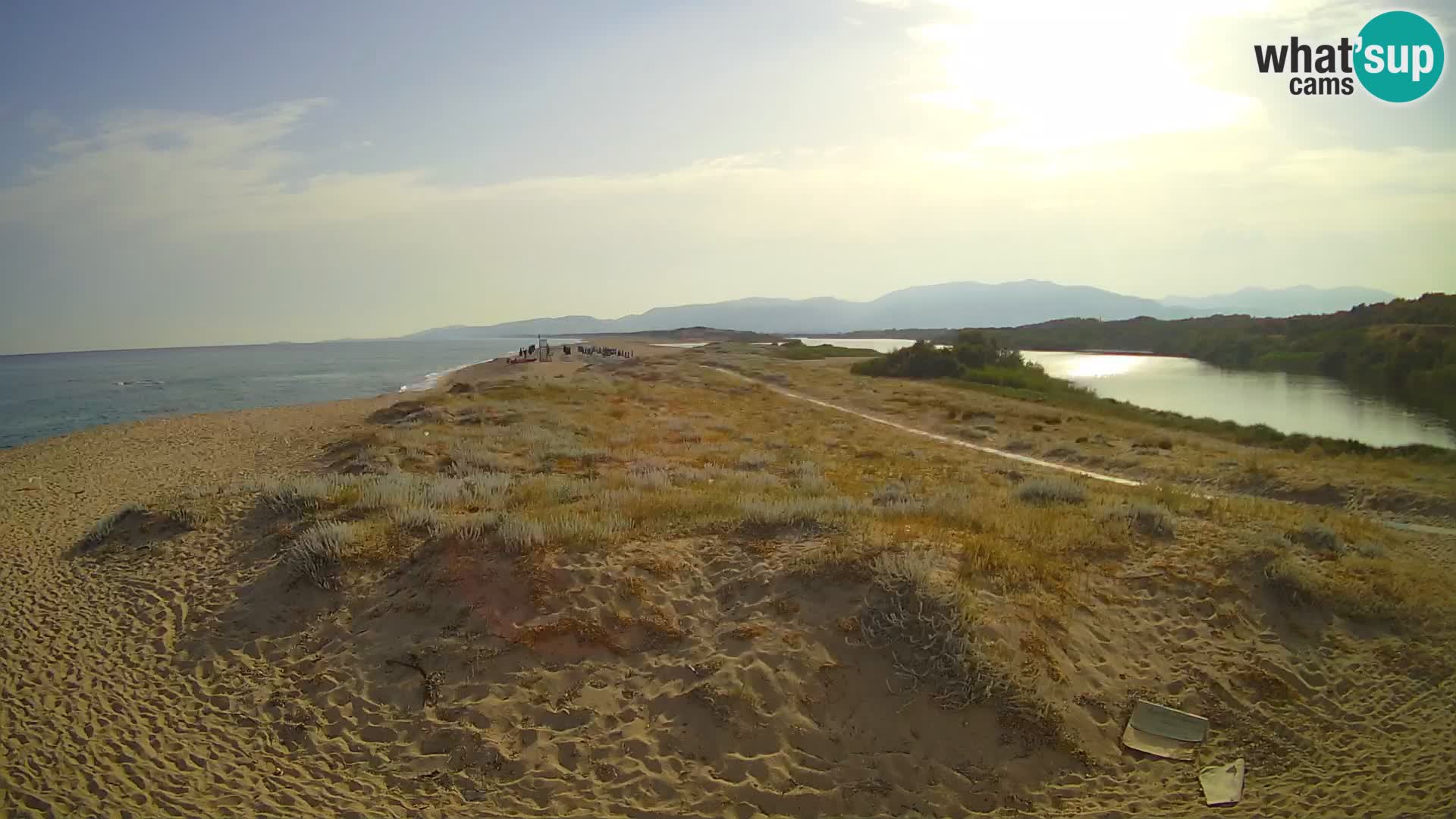 Valledoria Live-Webcam – Strand San Pietro – Sardinien – Italien