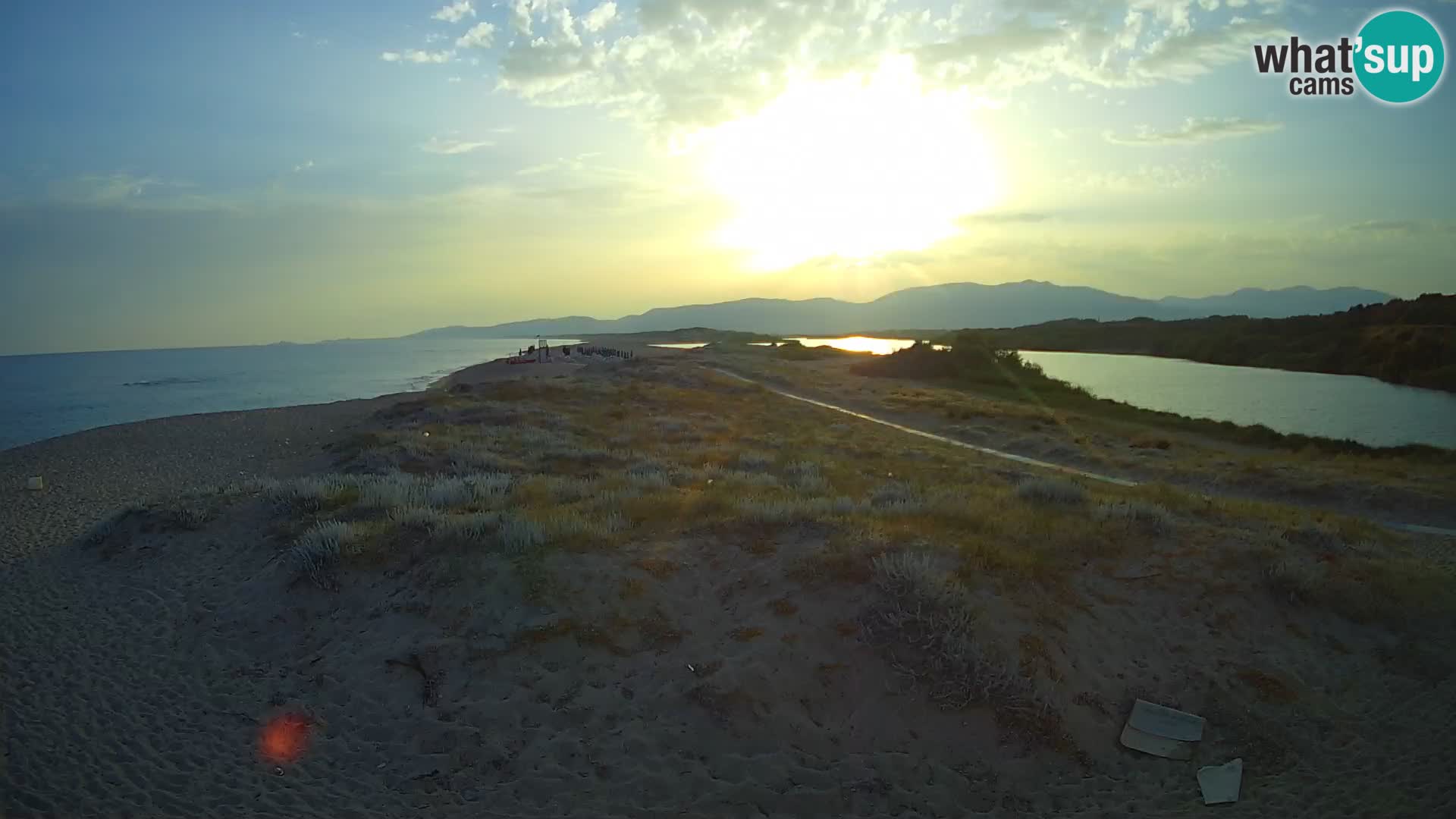 Valledoria Live-Webcam – Strand San Pietro – Sardinien – Italien