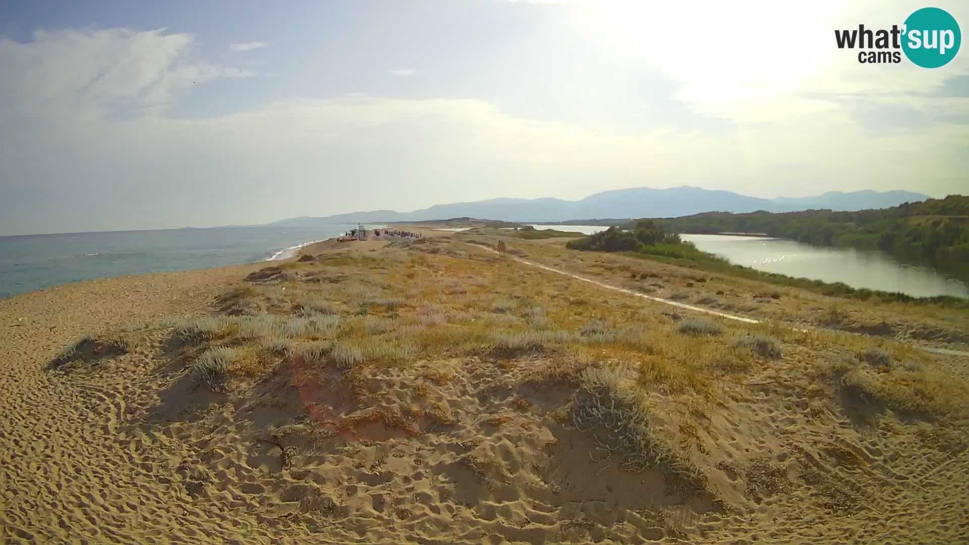 Valledoria Web kamera uživo – plaža San Pietro – Sardinija – Italija