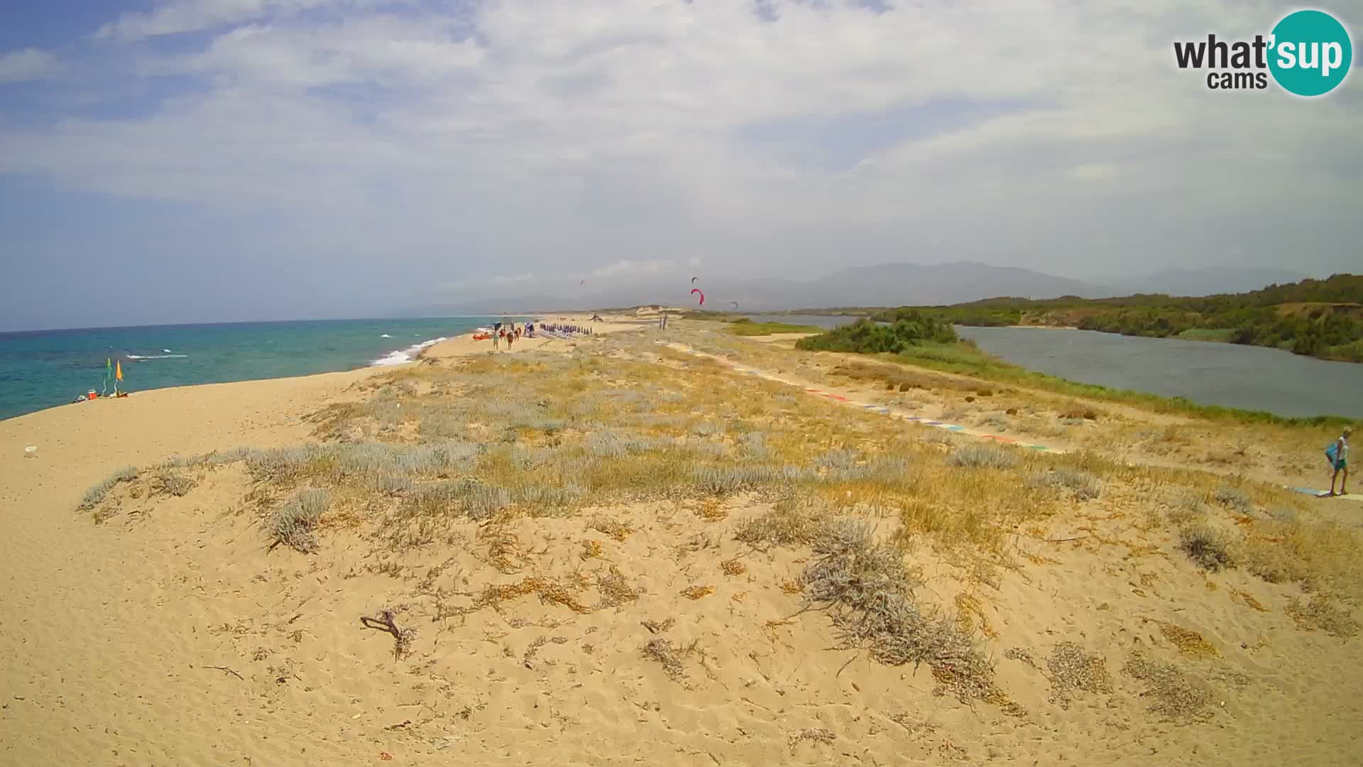 Valledoria Live-Webcam – Strand San Pietro – Sardinien – Italien