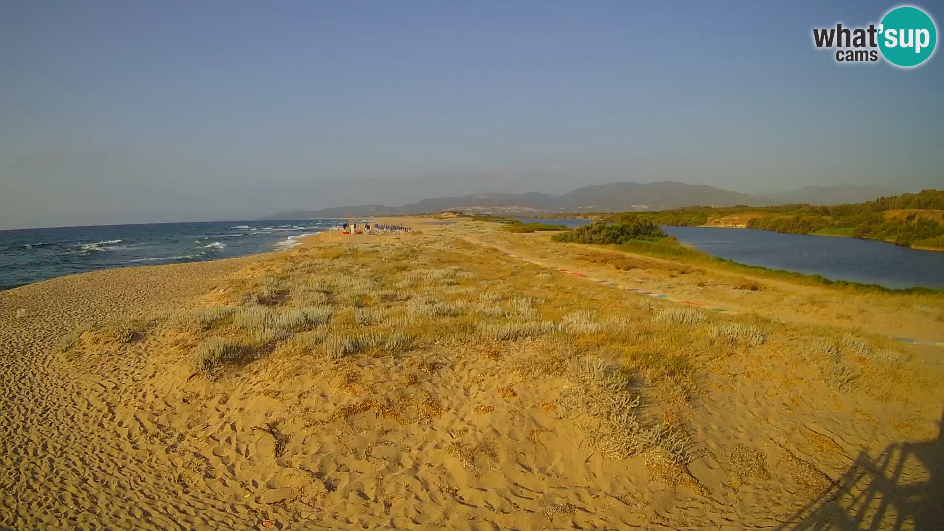 Valledoria Live-Webcam – Strand San Pietro – Sardinien – Italien