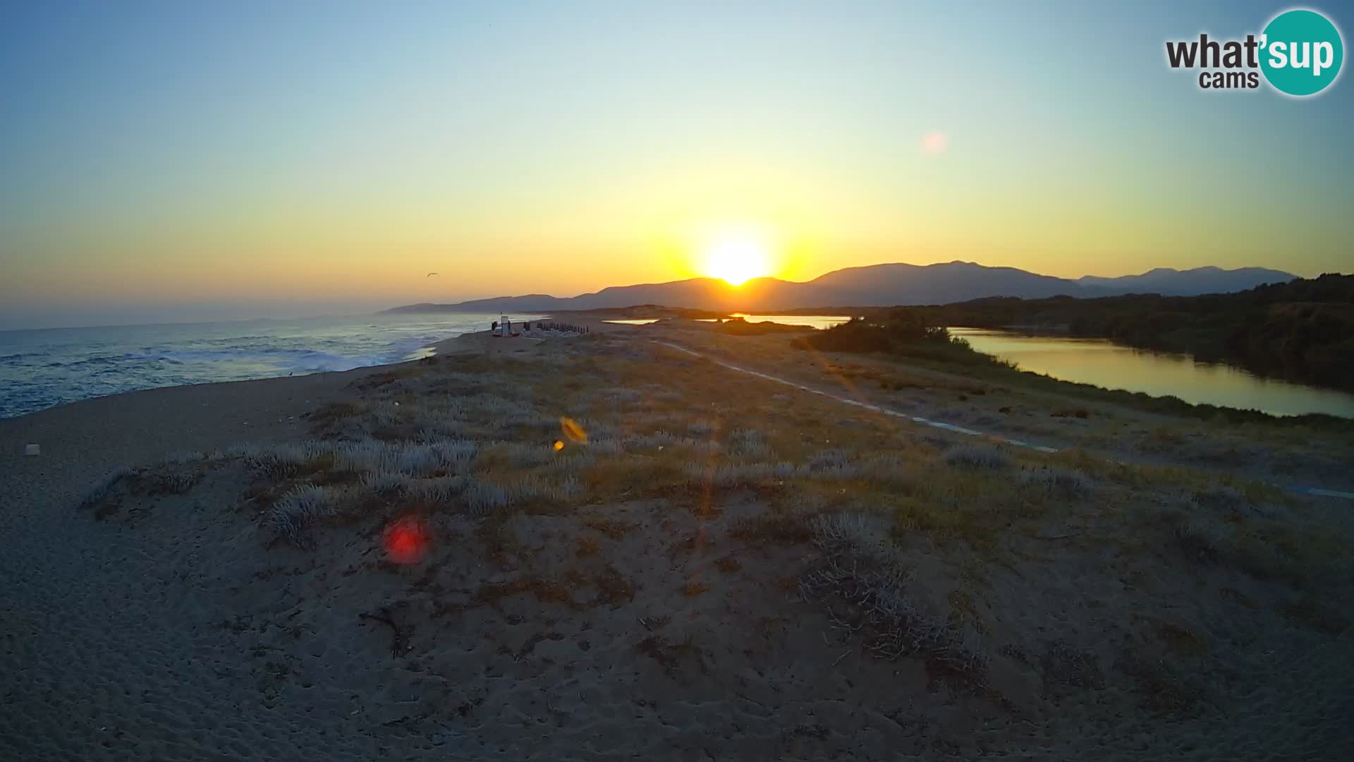 Webcam Valledoria Live – Plage de San Pietro – Sardaigne – Italie