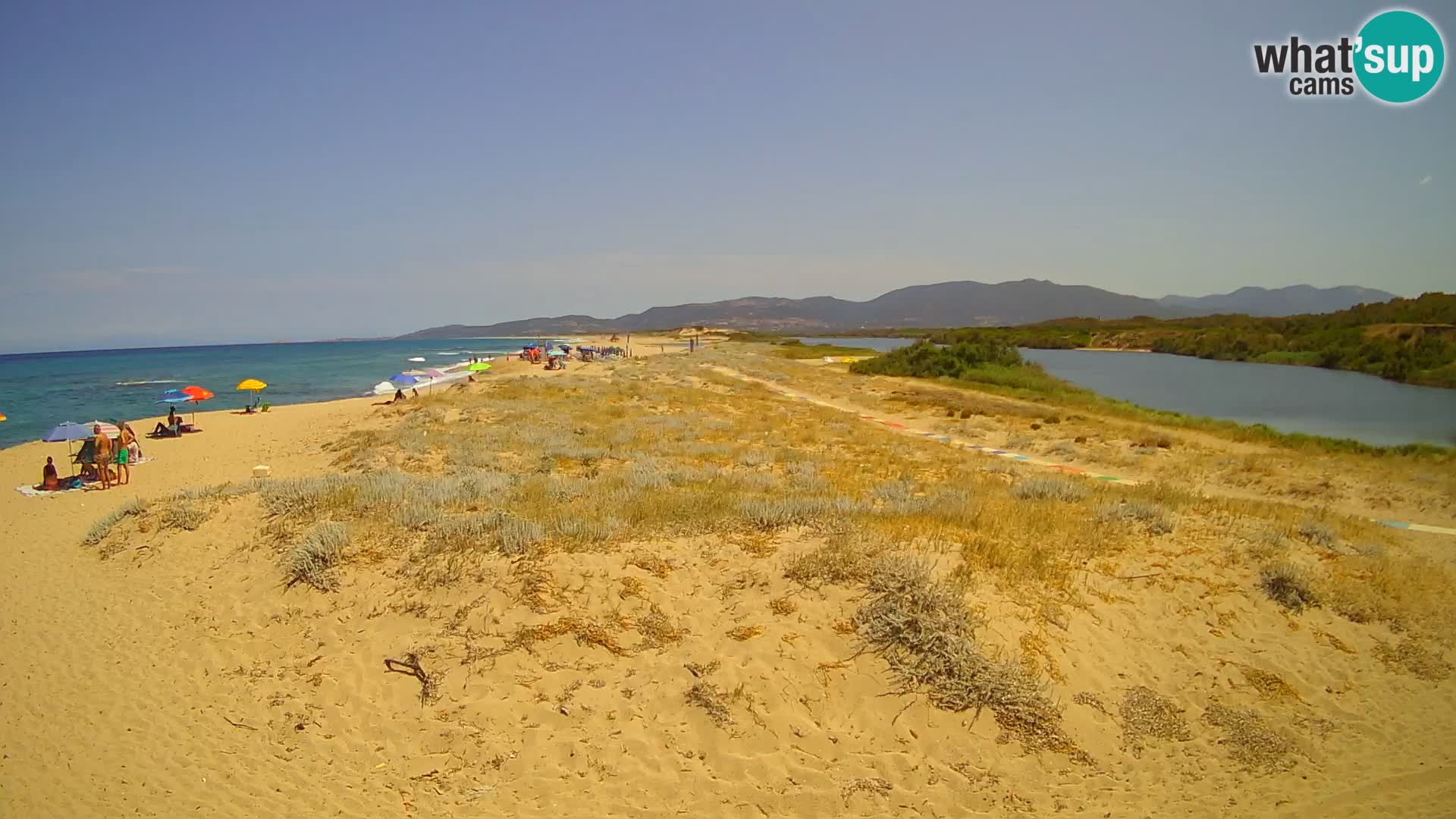 Valledoria Live webcam – San Pietro beach – Sardinia – Italy