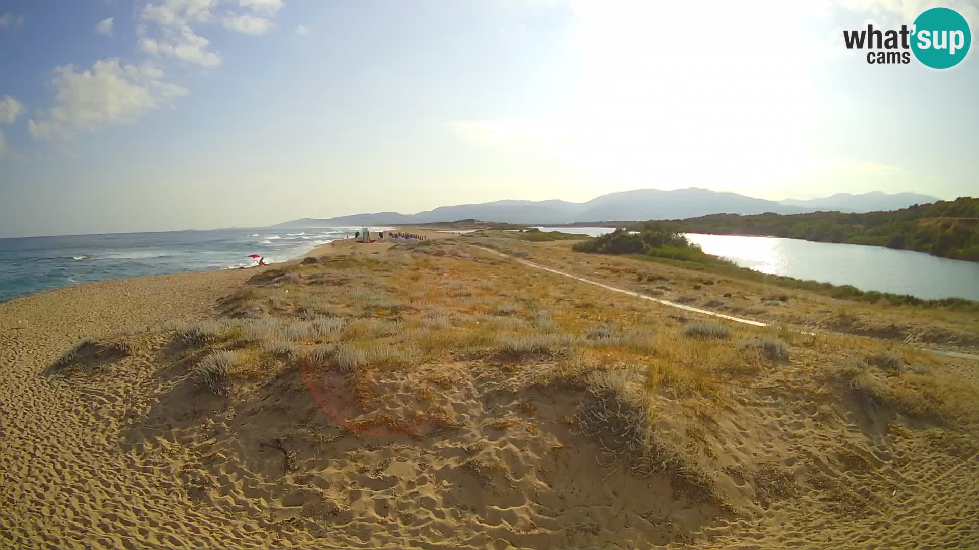 Valledoria Live webcam – San Pietro beach – Sardinia – Italy