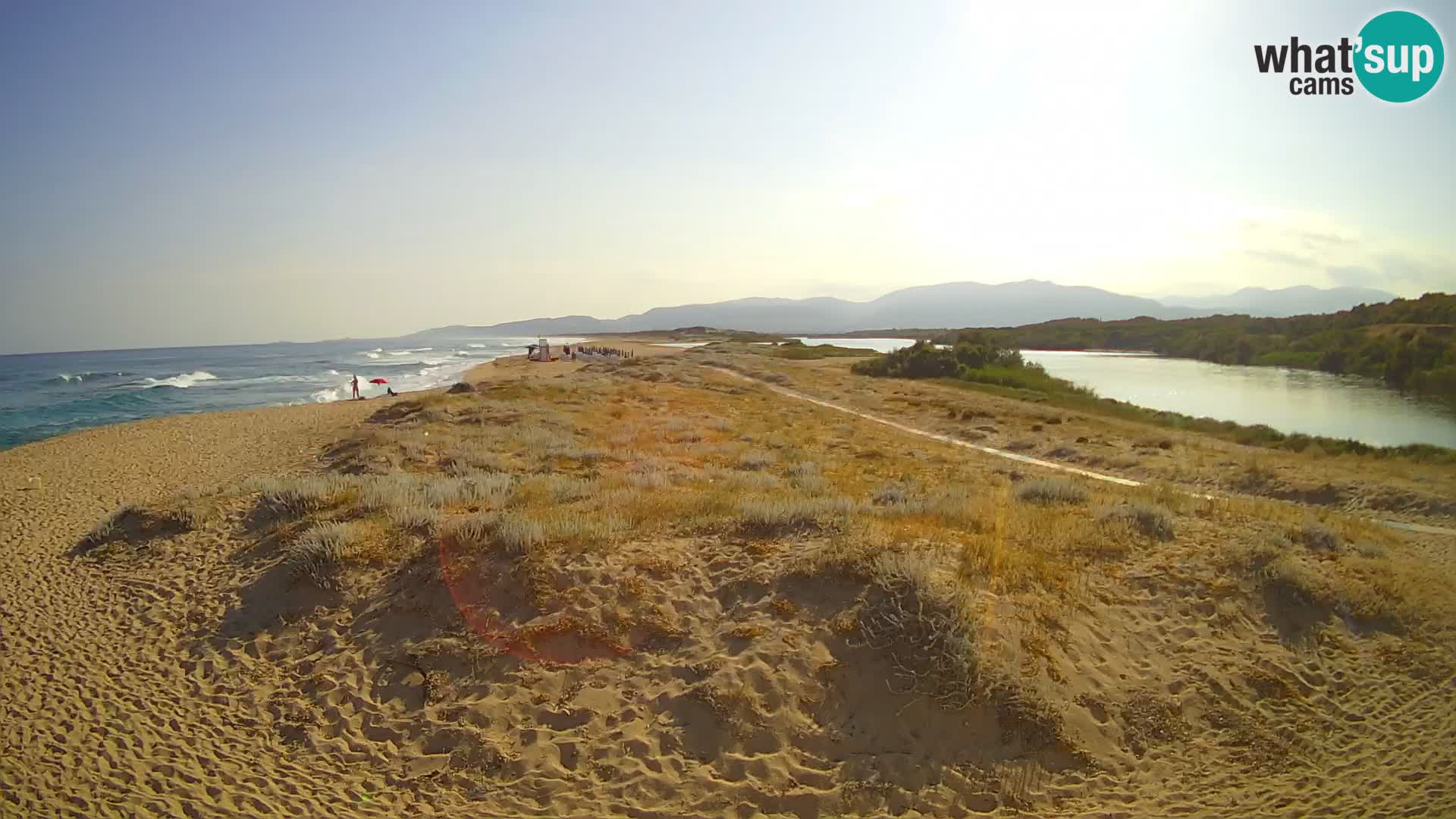 Valledoria Live webcam – San Pietro beach – Sardinia – Italy