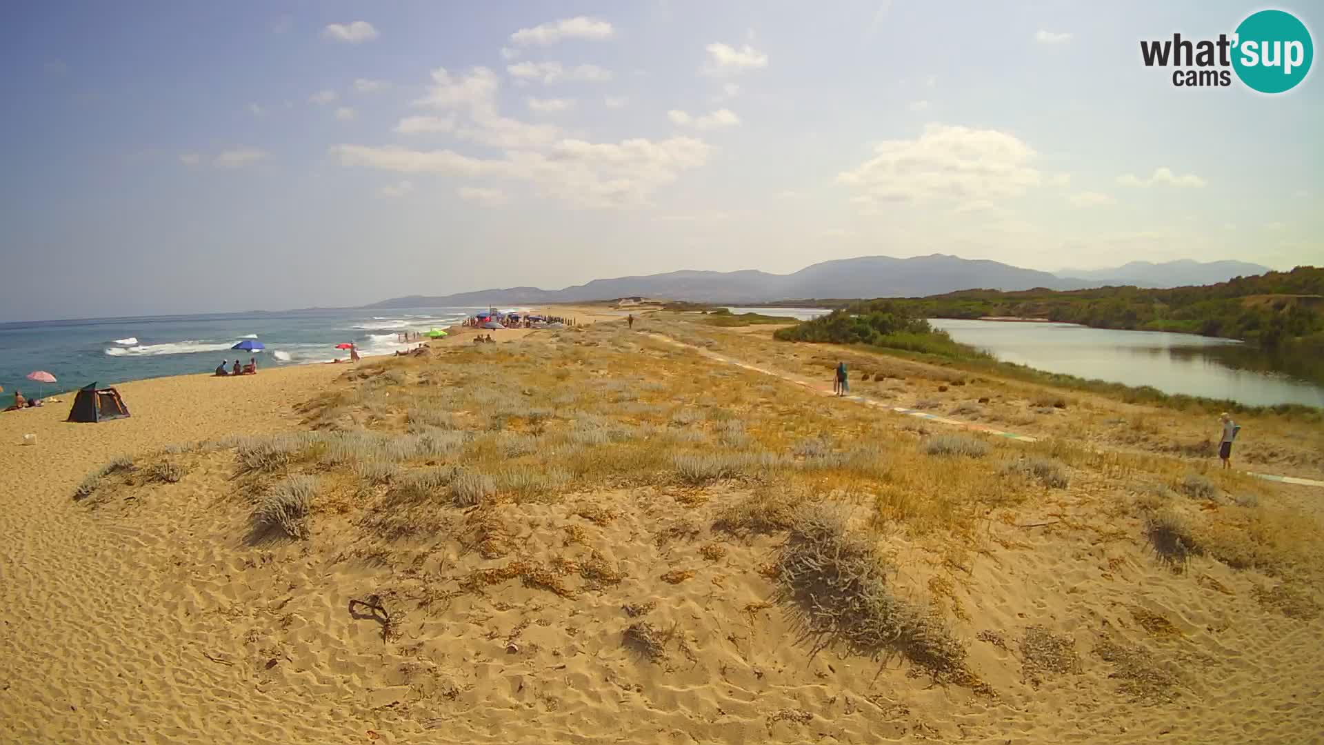 Valledoria Live-Webcam – Strand San Pietro – Sardinien – Italien