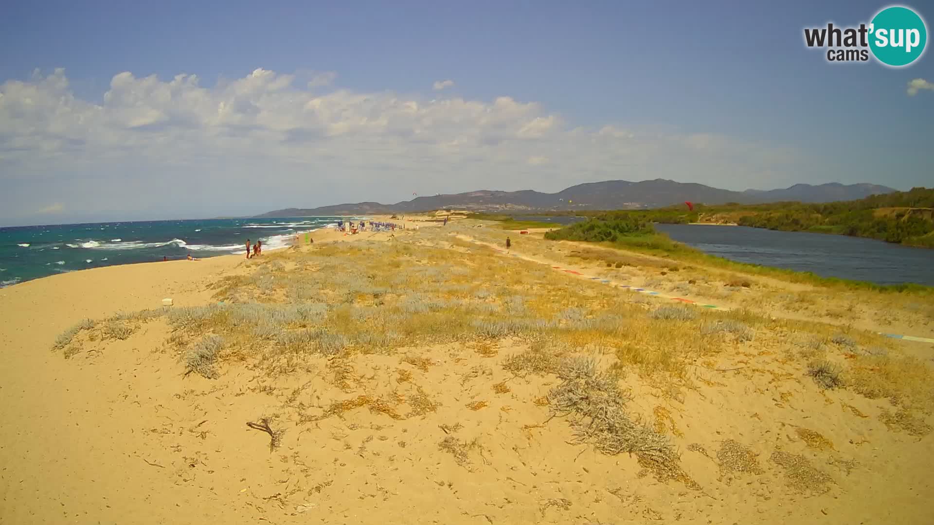 Valledoria Live-Webcam – Strand San Pietro – Sardinien – Italien