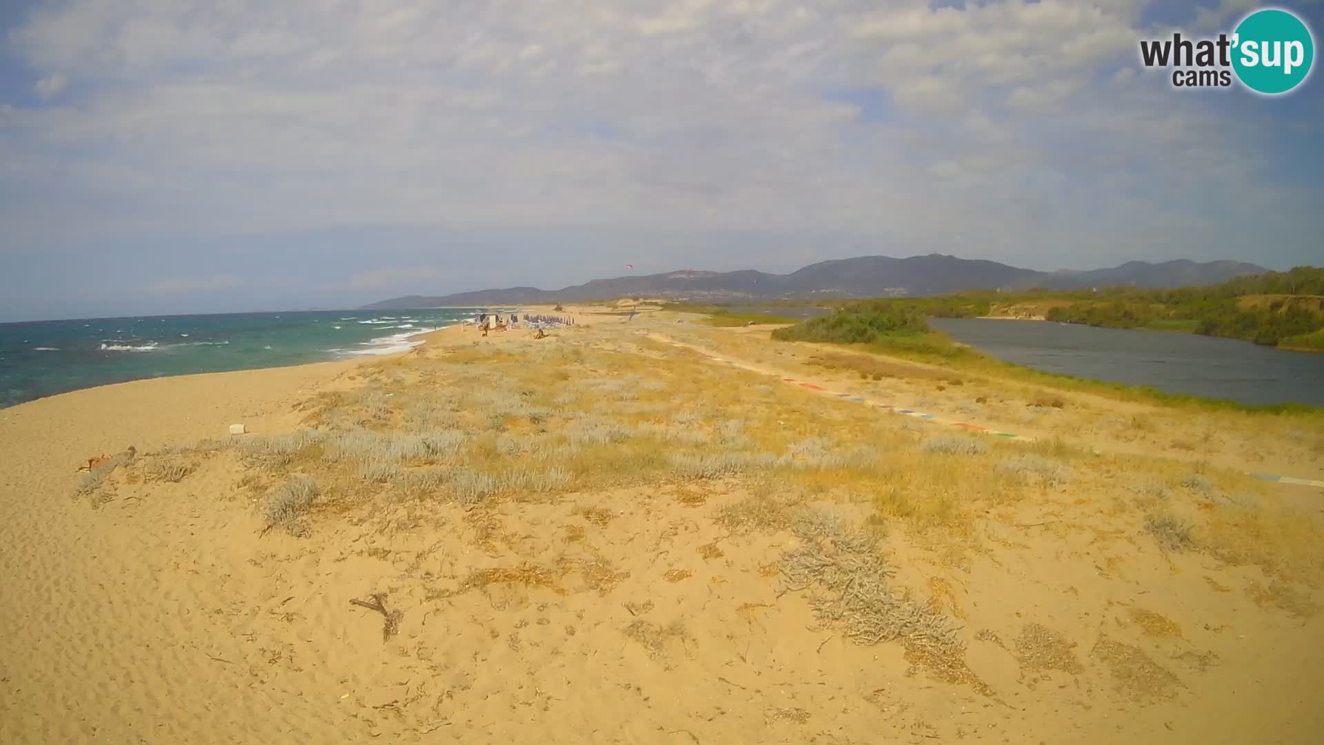 Valledoria Web kamera uživo – plaža San Pietro – Sardinija – Italija