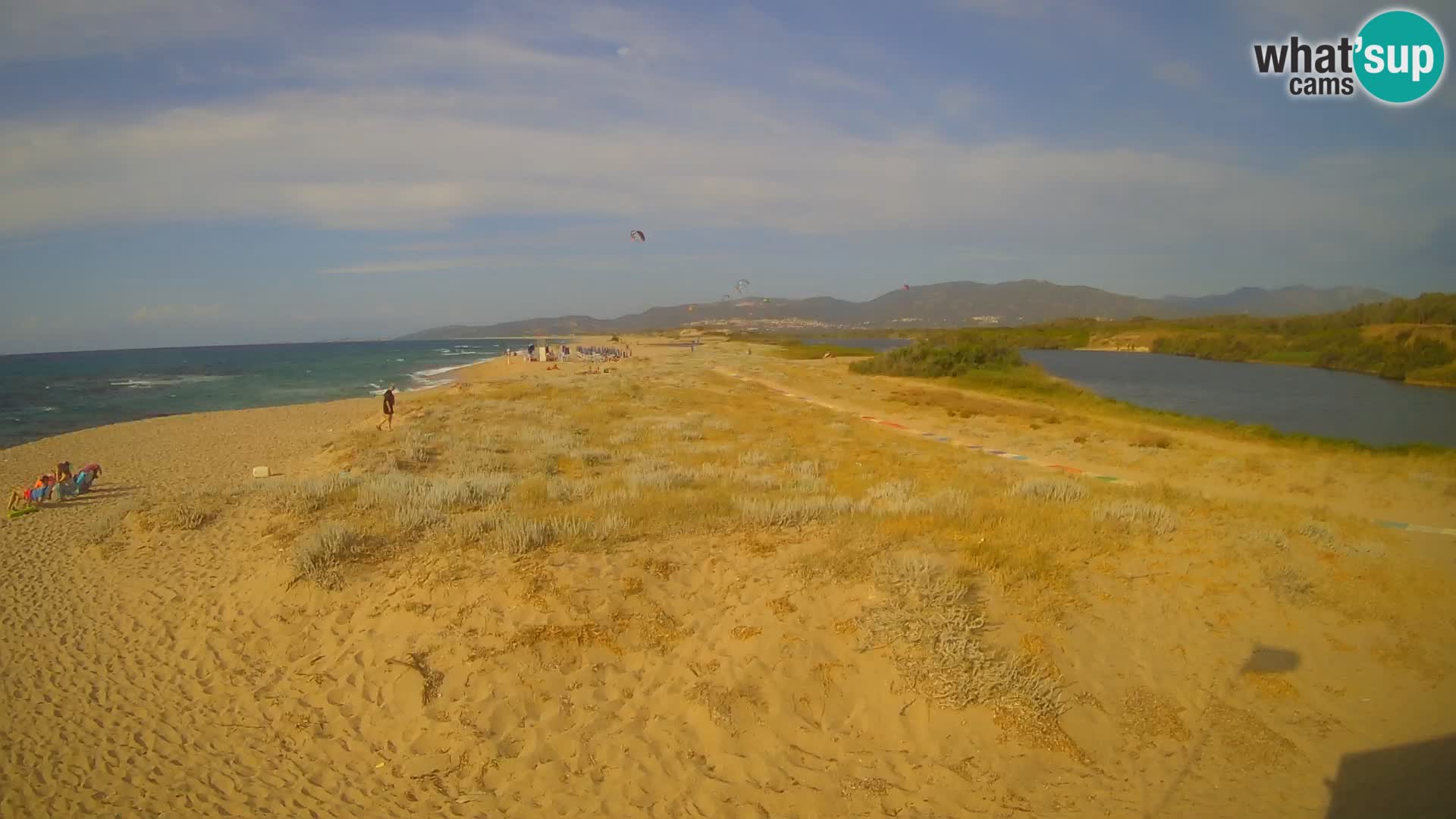 Valledoria Live webcam – San Pietro beach – Sardinia – Italy