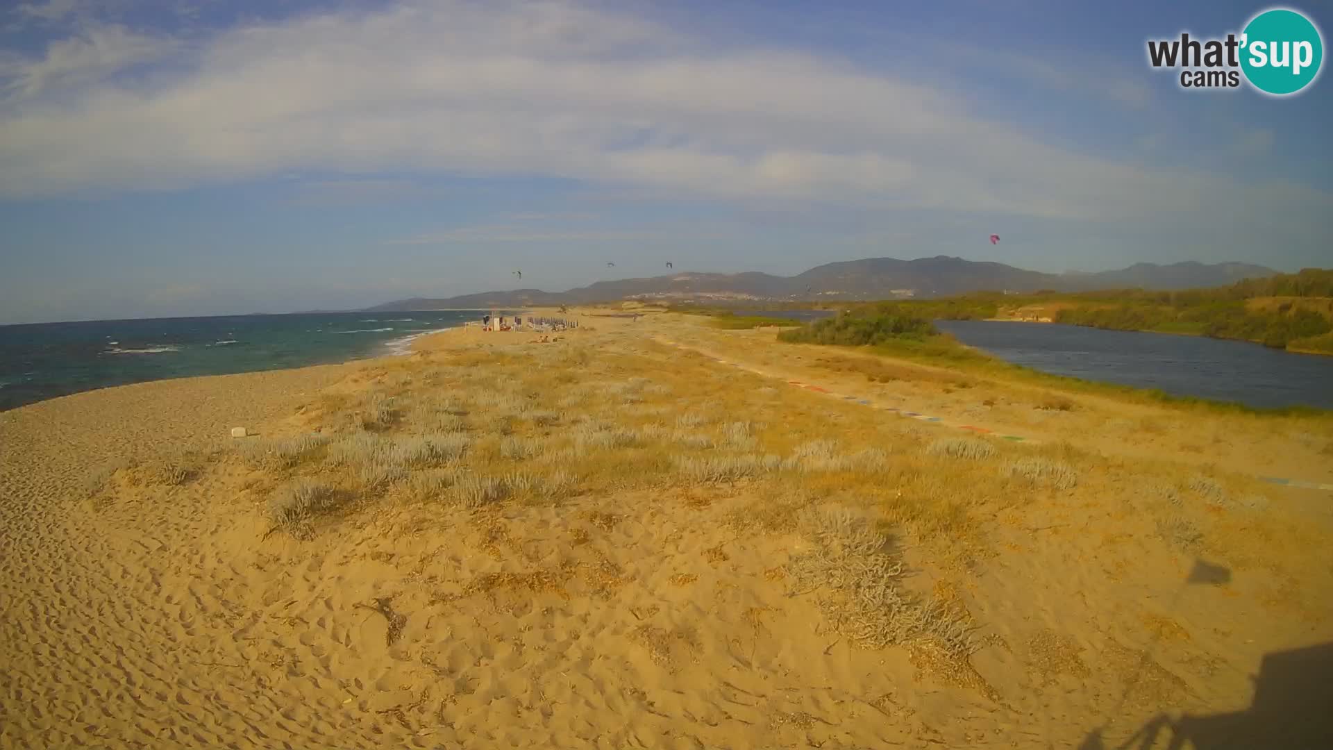 Valledoria Live webcam – San Pietro beach – Sardinia – Italy
