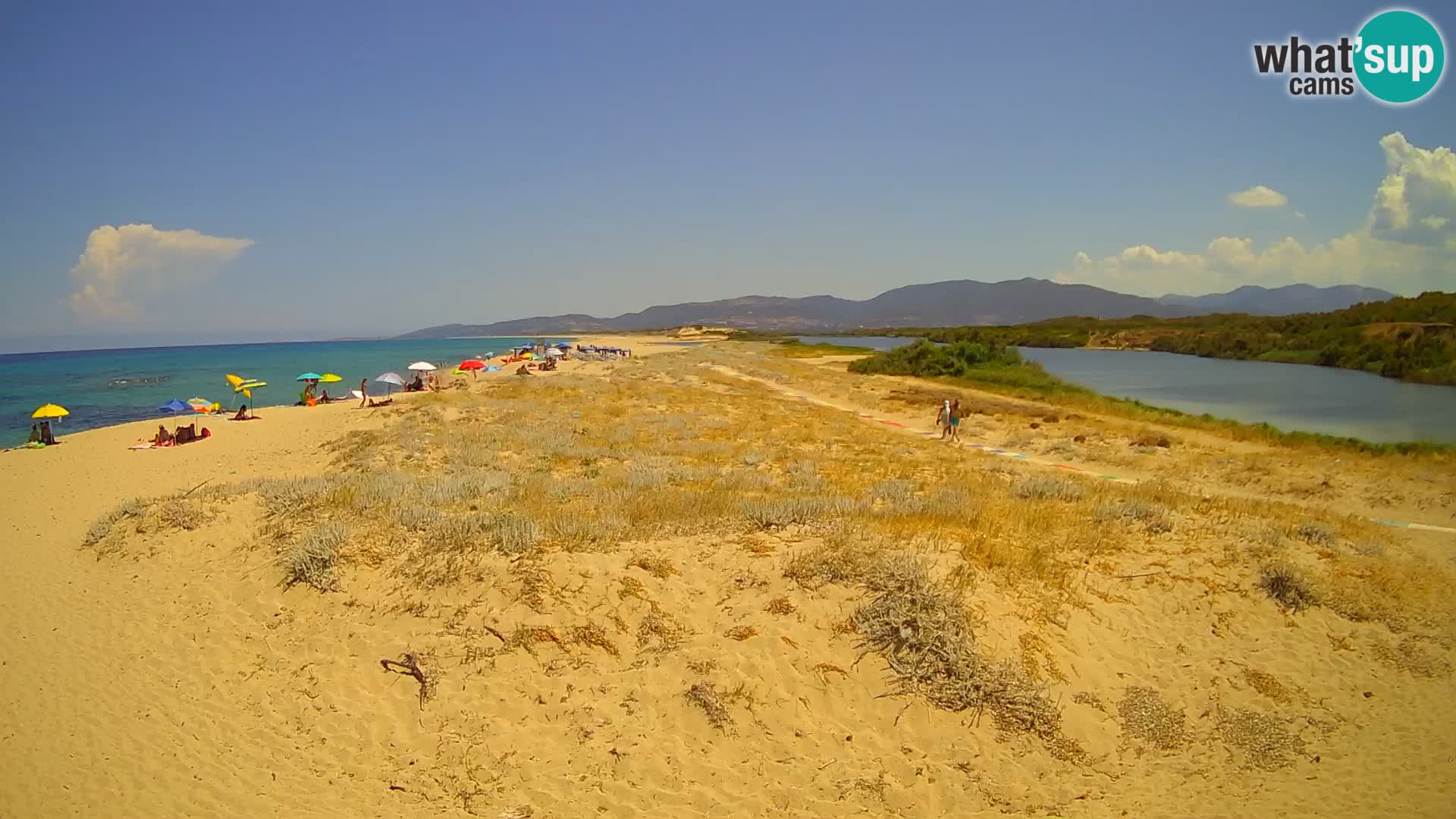 Spletna kamera Valledoria v živo – plaža San Pietro – Sardinija – Italija