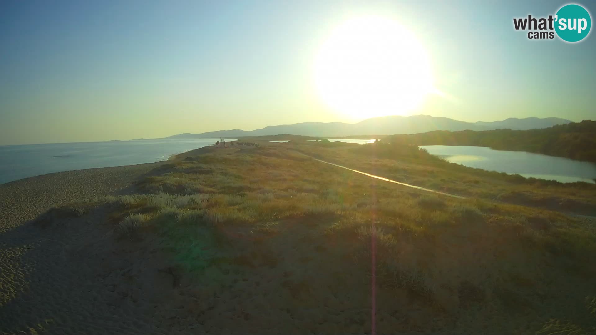 Valledoria Live-Webcam – Strand San Pietro – Sardinien – Italien