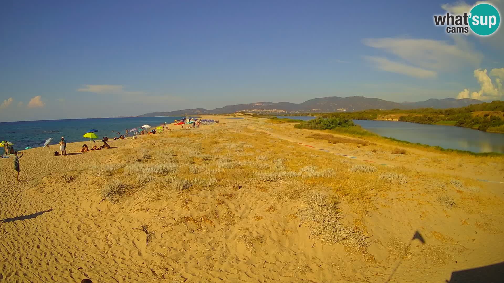 Valledoria Live webcam – San Pietro beach – Sardinia – Italy