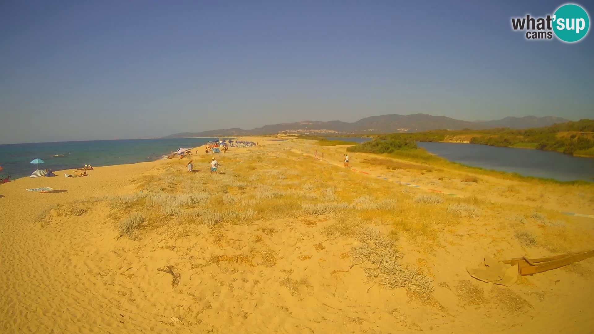 Valledoria Live webcam – San Pietro beach – Sardinia – Italy