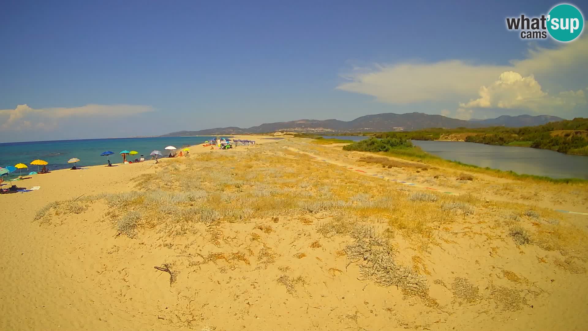 Valledoria Web kamera uživo – plaža San Pietro – Sardinija – Italija