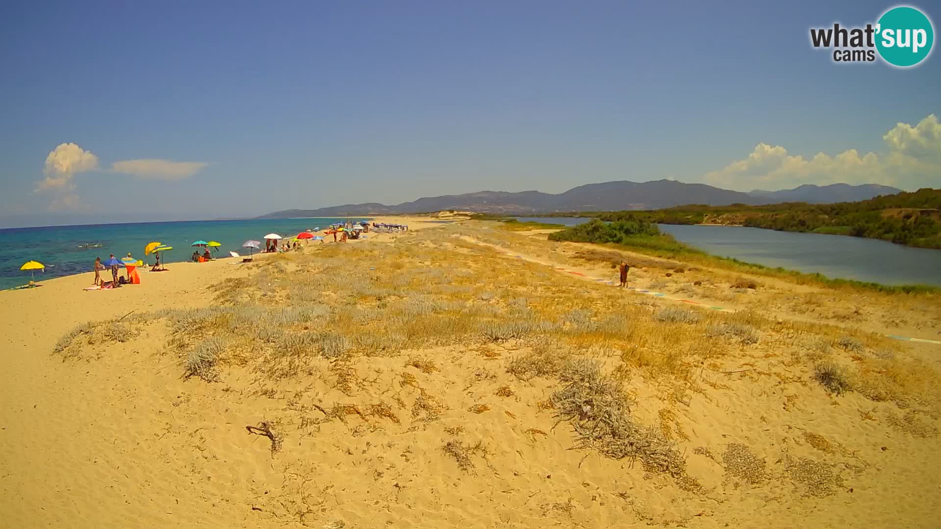 Valledoria Live webcam – San Pietro beach – Sardinia – Italy