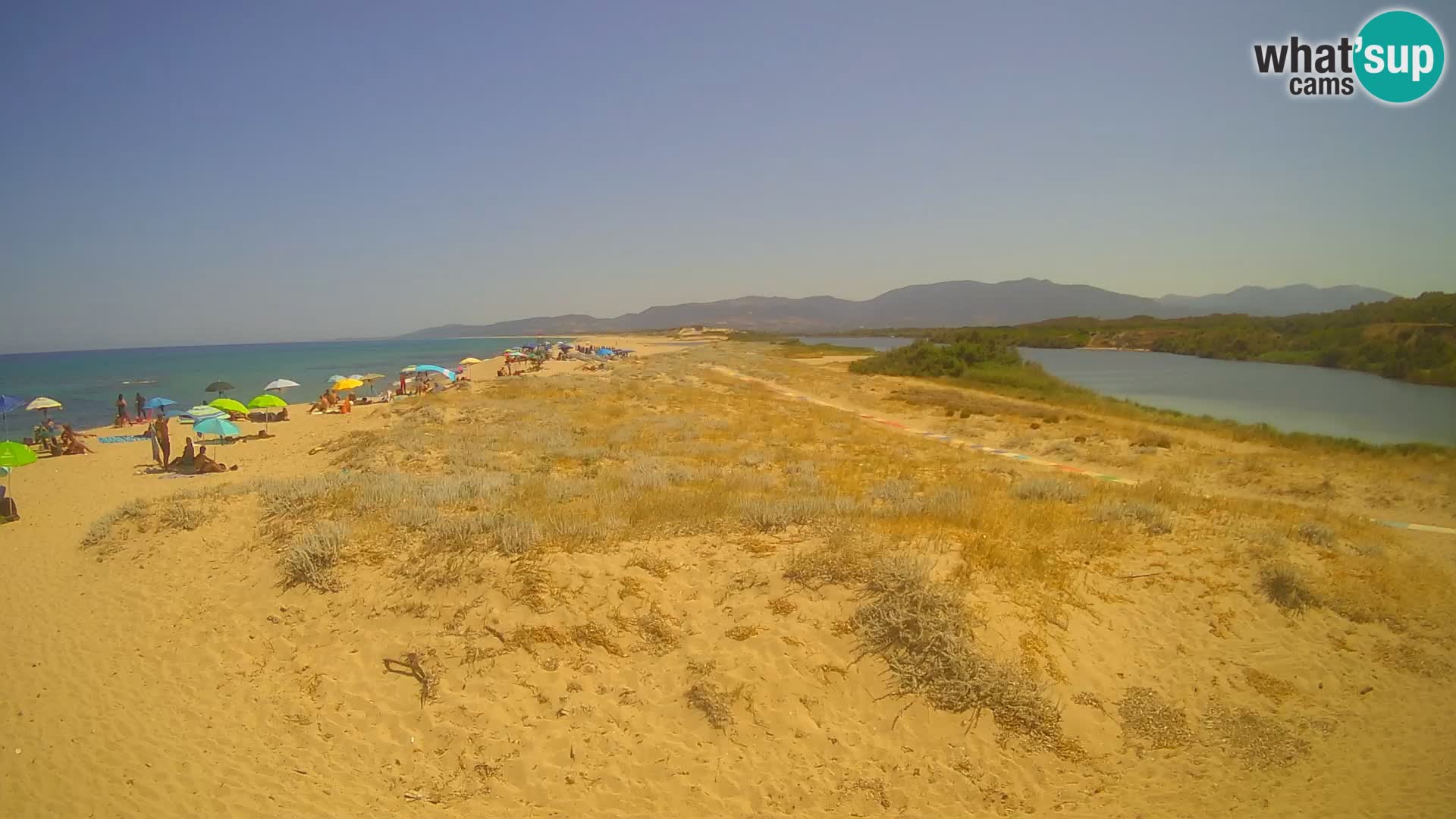 Valledoria Live webcam – San Pietro beach – Sardinia – Italy
