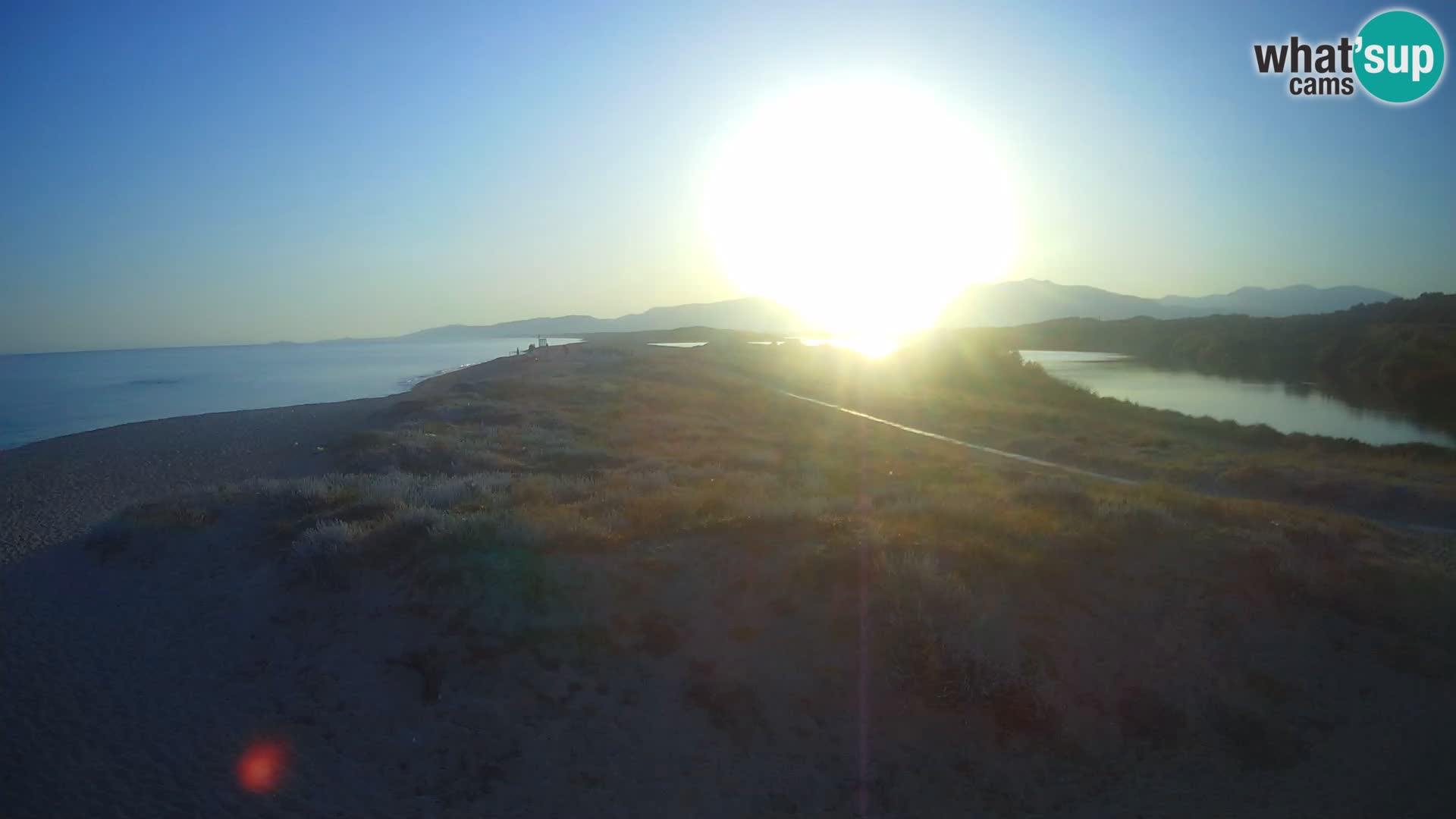 Valledoria Live webcam – San Pietro beach – Sardinia – Italy