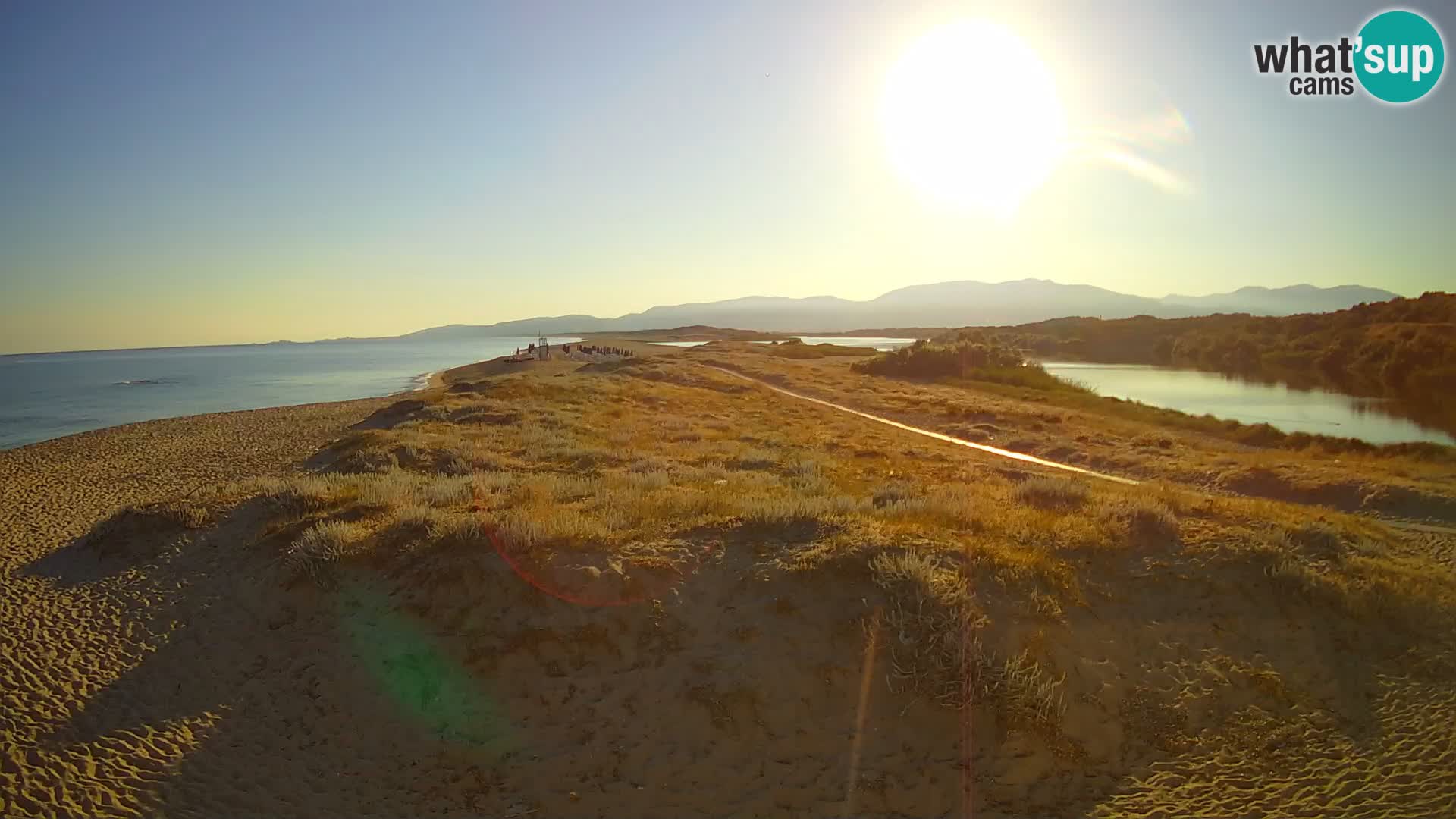 Valledoria Live webcam – San Pietro beach – Sardinia – Italy