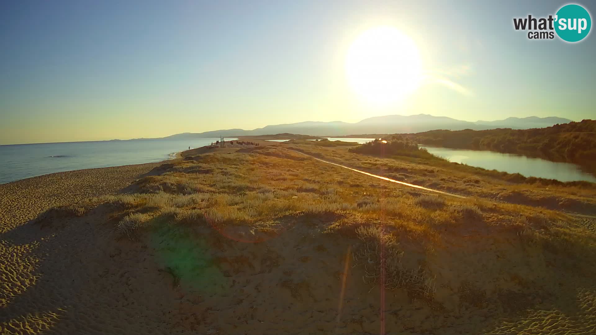 Webcam Valledoria Live – Plage de San Pietro – Sardaigne – Italie