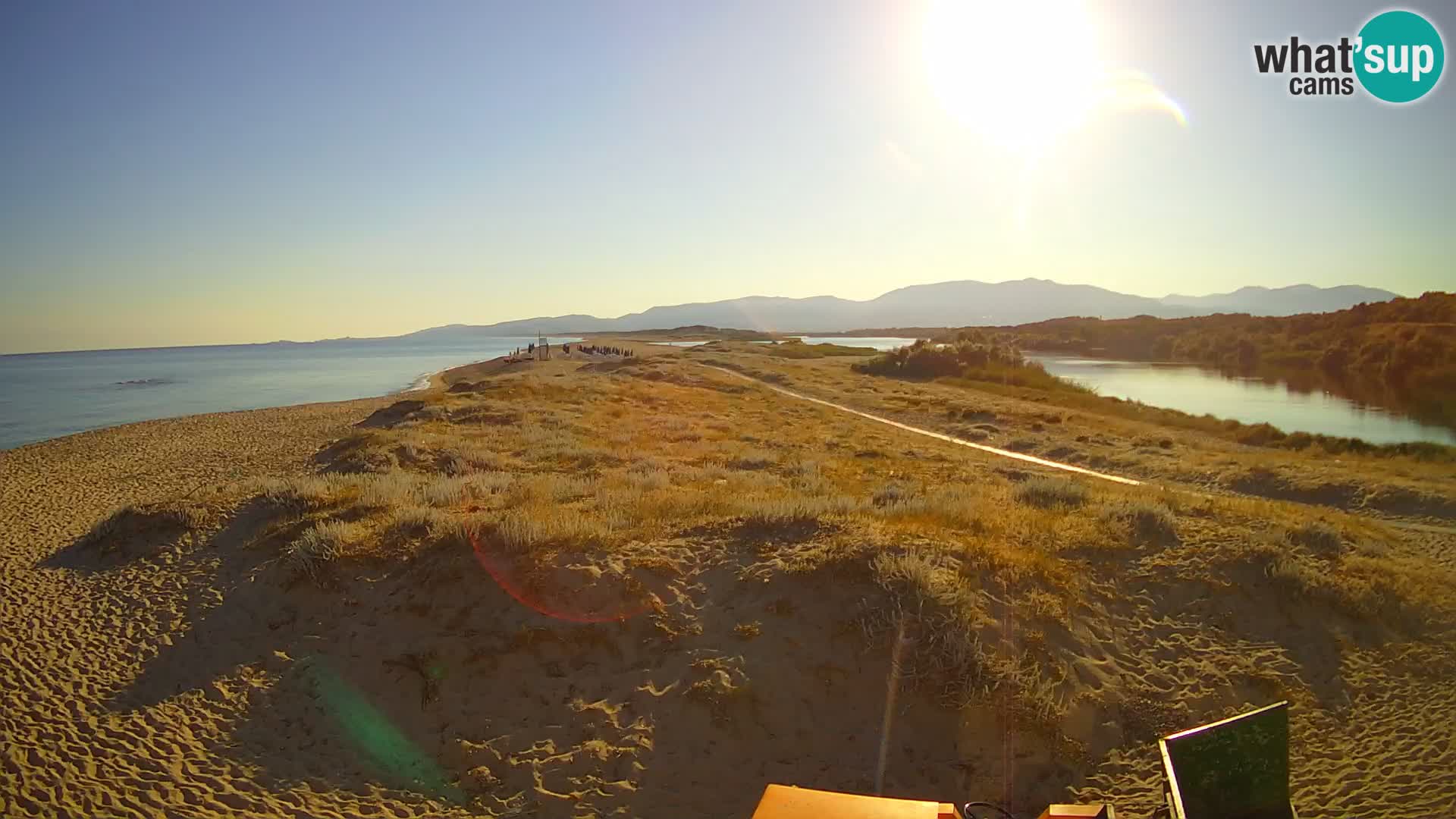 Valledoria Live webcam – Spiaggia di San Pietro – Sardegna – Italia