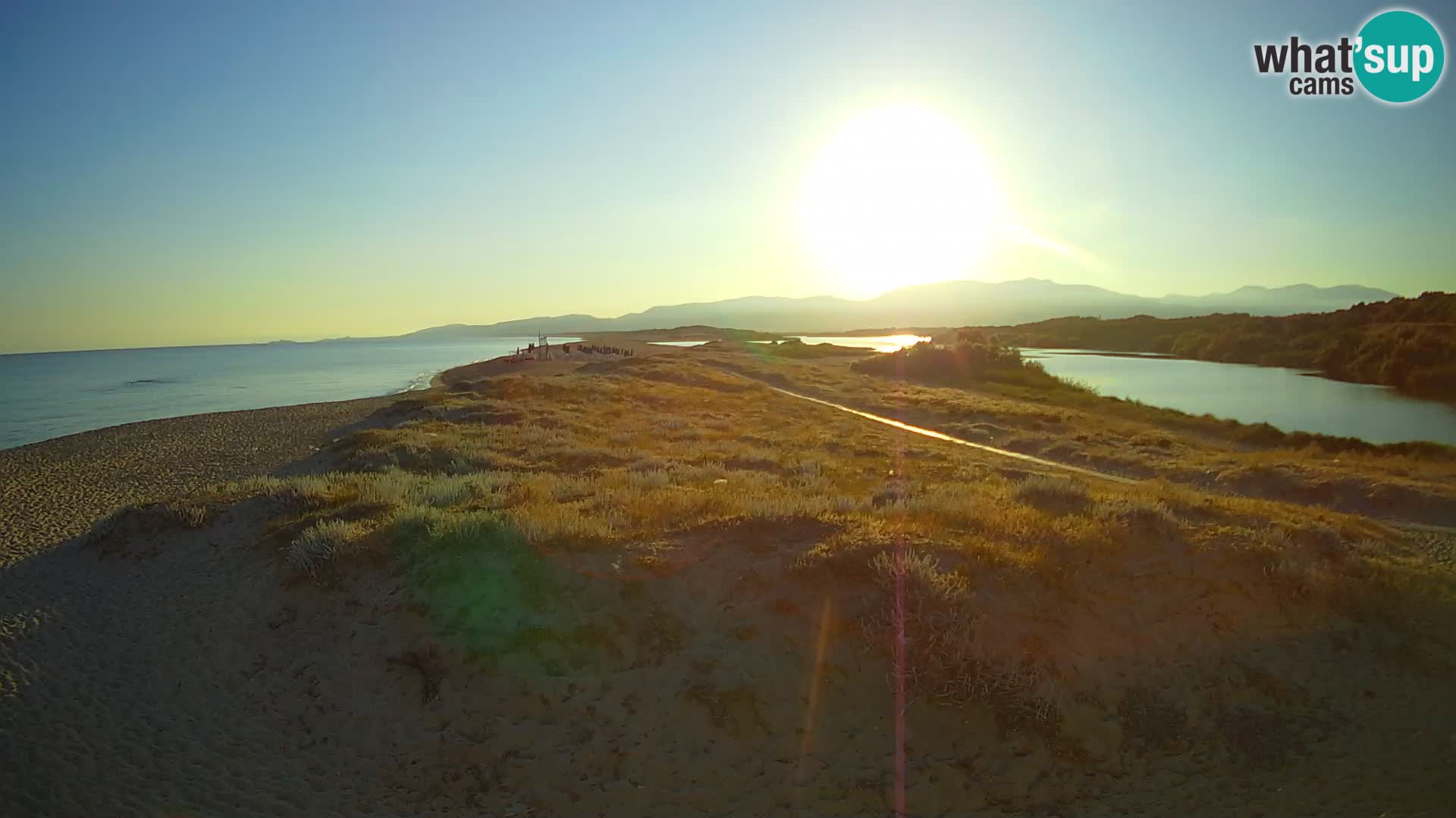 Valledoria Live-Webcam – Strand San Pietro – Sardinien – Italien