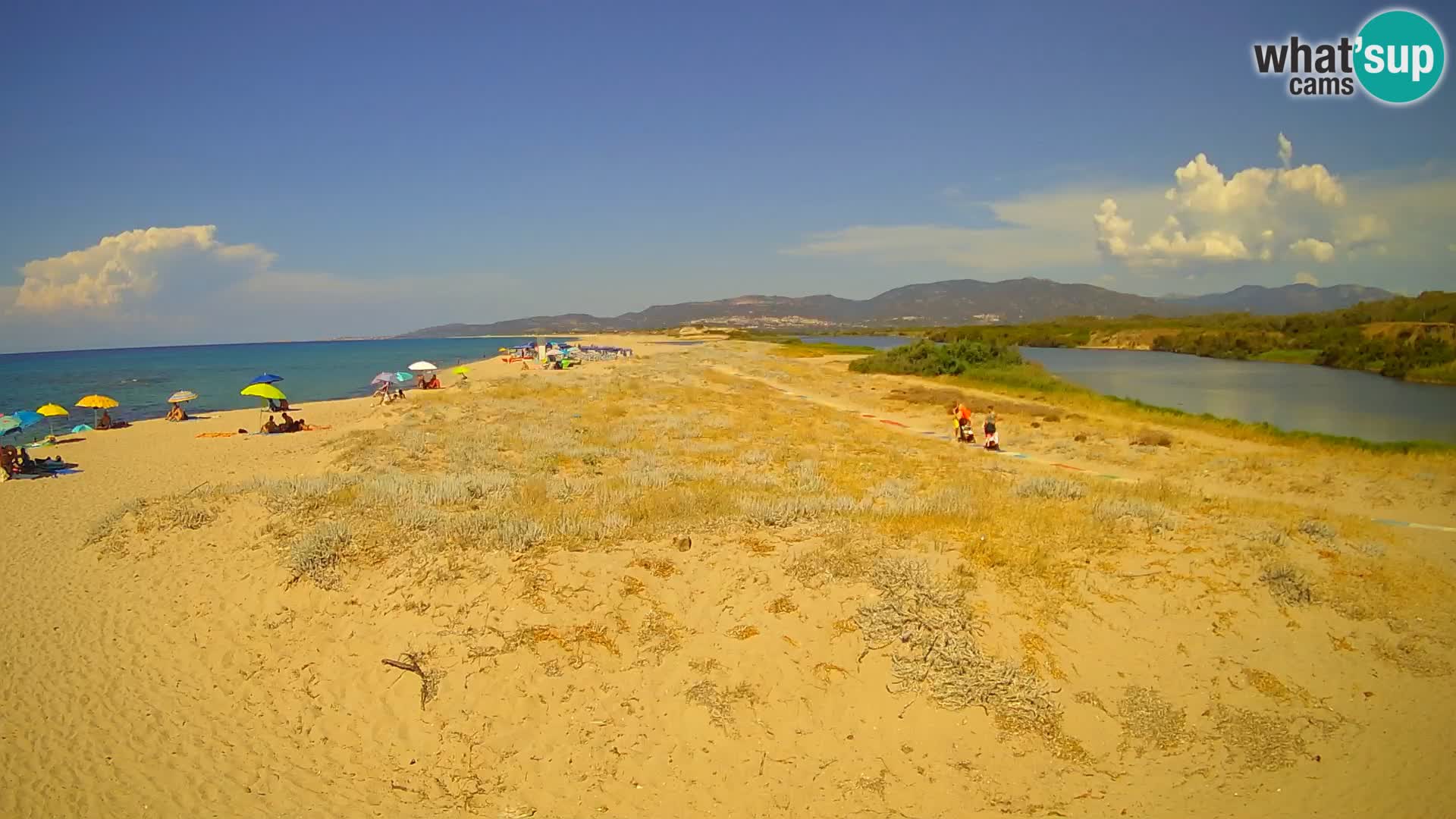 Valledoria Live webcam – San Pietro beach – Sardinia – Italy