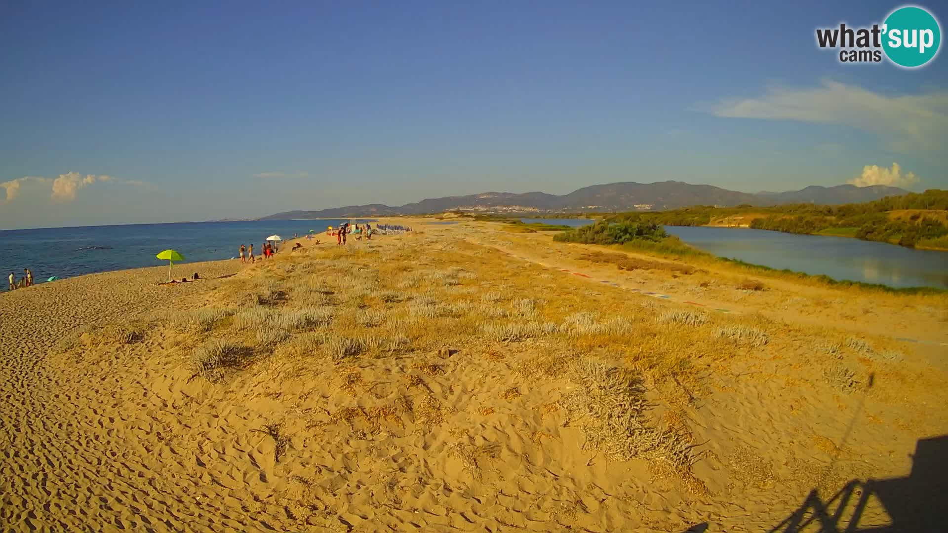 Valledoria Live-Webcam – Strand San Pietro – Sardinien – Italien