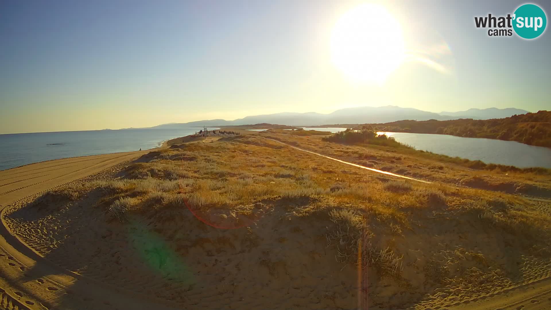 Webcam Valledoria Live – Plage de San Pietro – Sardaigne – Italie