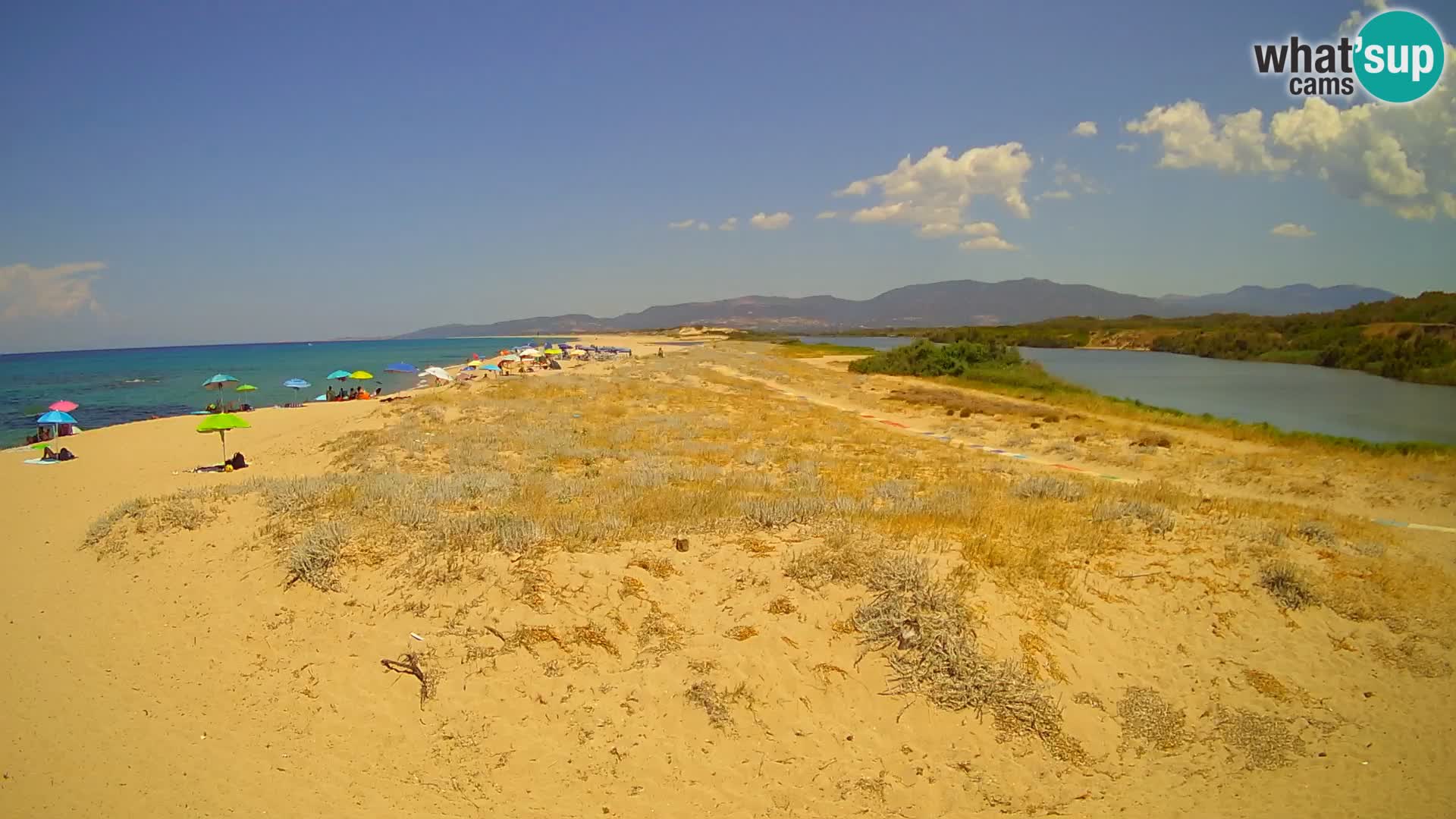 Valledoria Live-Webcam – Strand San Pietro – Sardinien – Italien