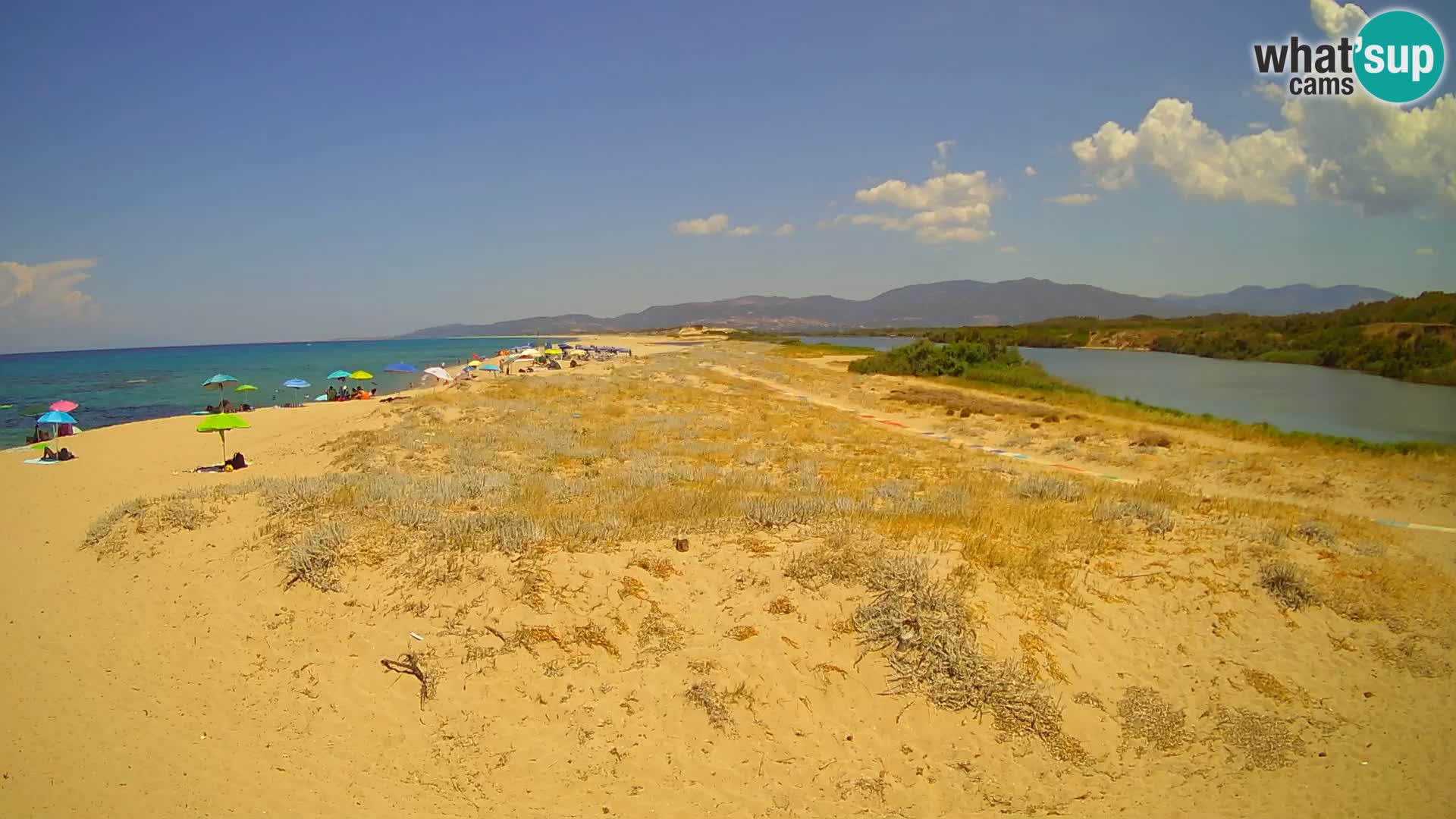 Valledoria Live-Webcam – Strand San Pietro – Sardinien – Italien