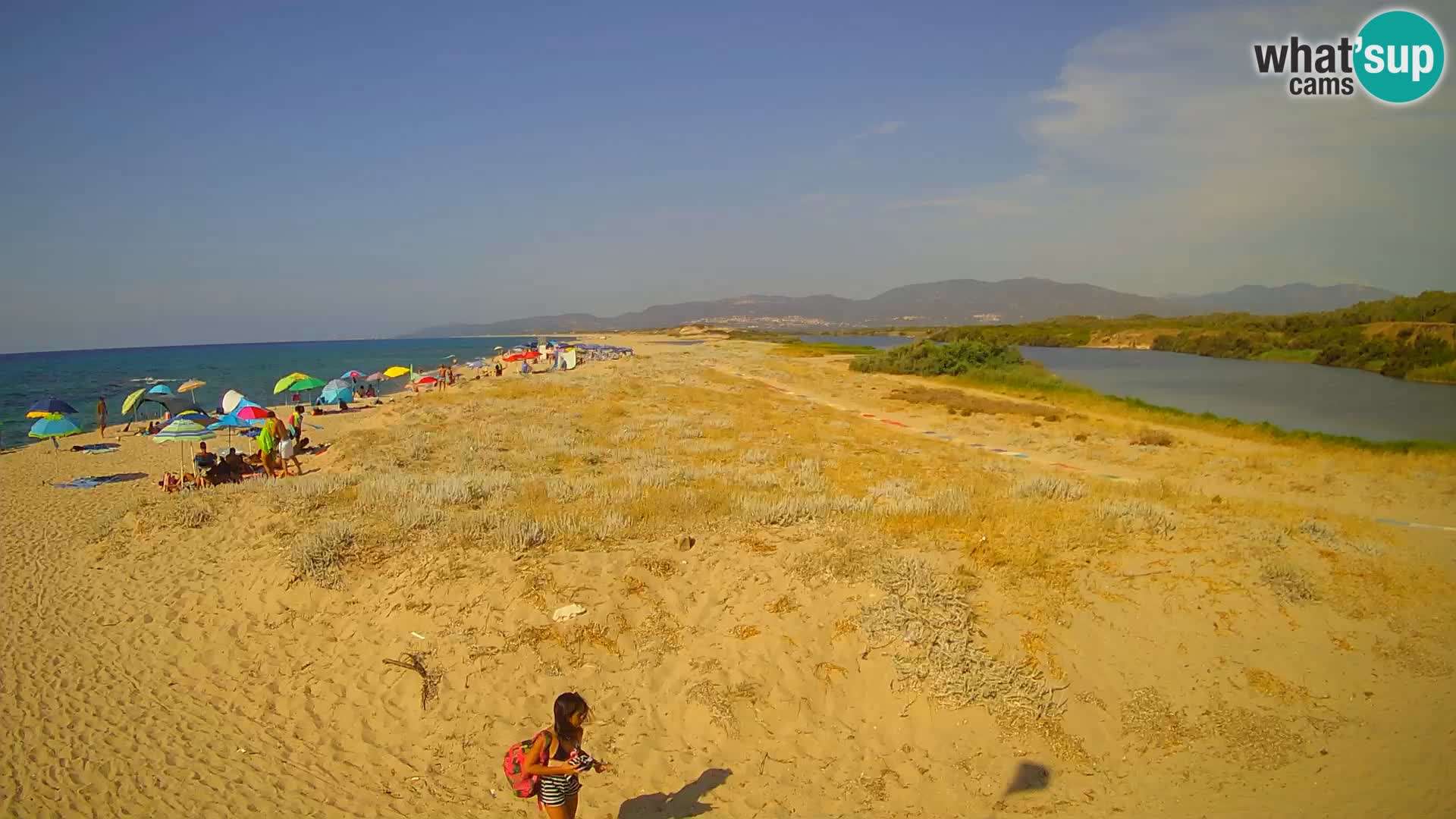 Valledoria Live-Webcam – Strand San Pietro – Sardinien – Italien