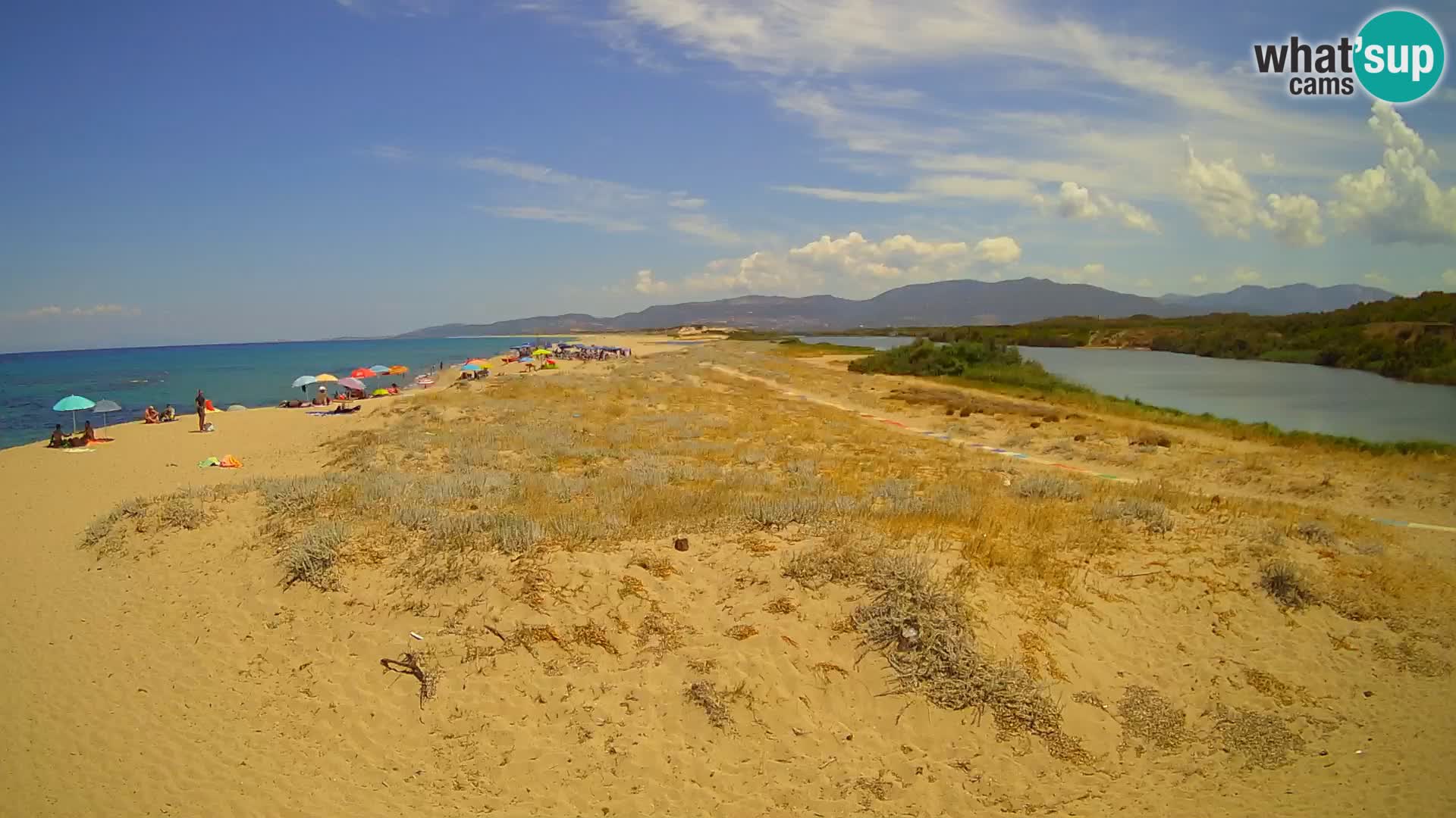 Valledoria Live webcam – San Pietro beach – Sardinia – Italy