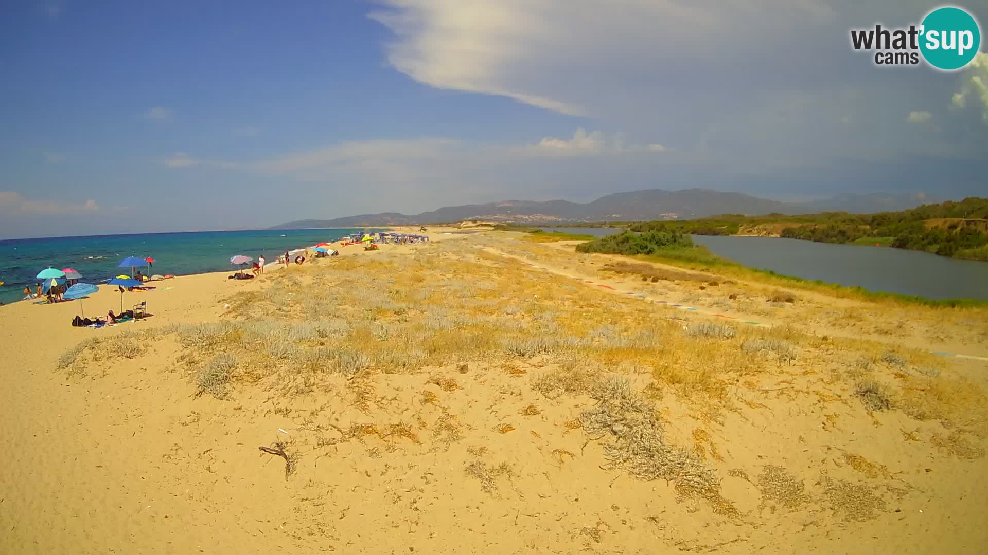 Valledoria Live webcam – San Pietro beach – Sardinia – Italy