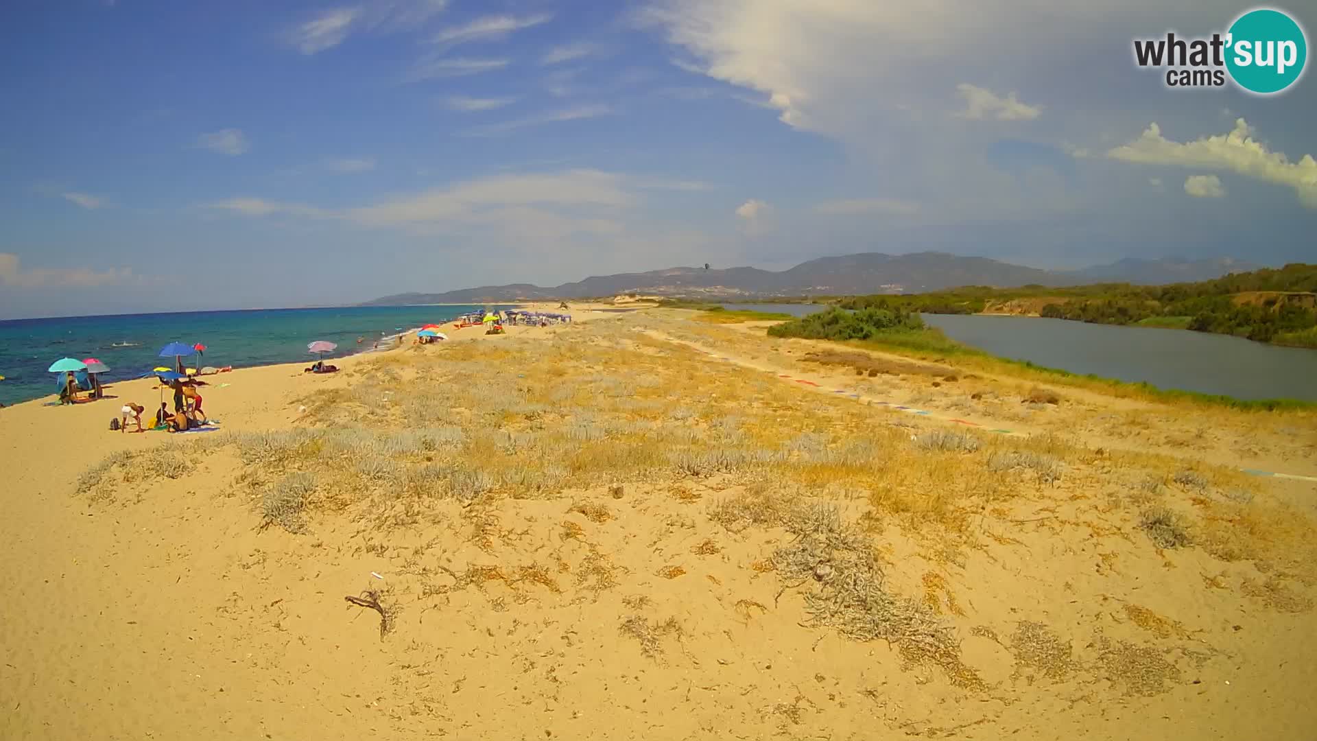 Valledoria Live-Webcam – Strand San Pietro – Sardinien – Italien