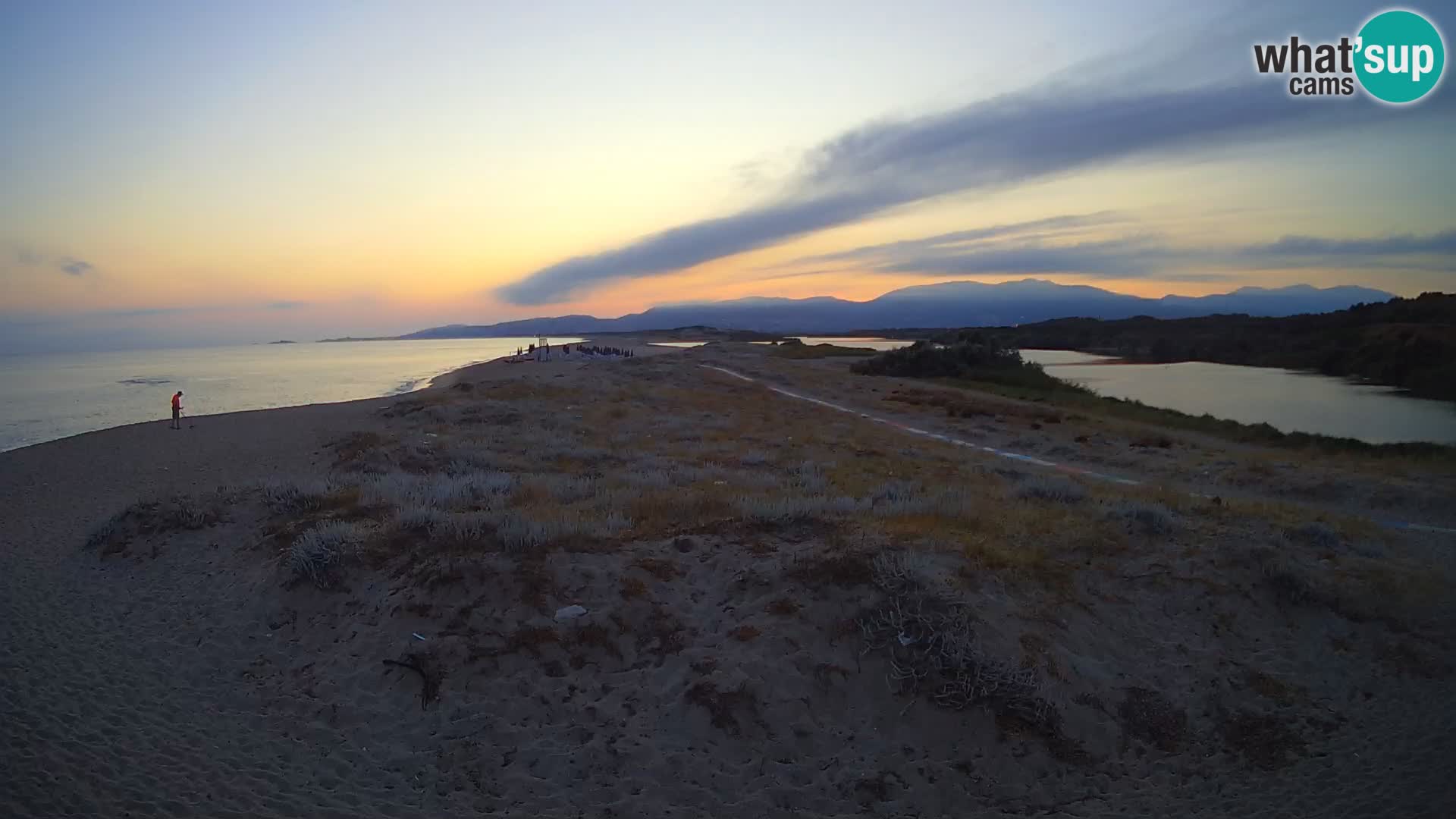 Valledoria Live webcam – San Pietro beach – Sardinia – Italy